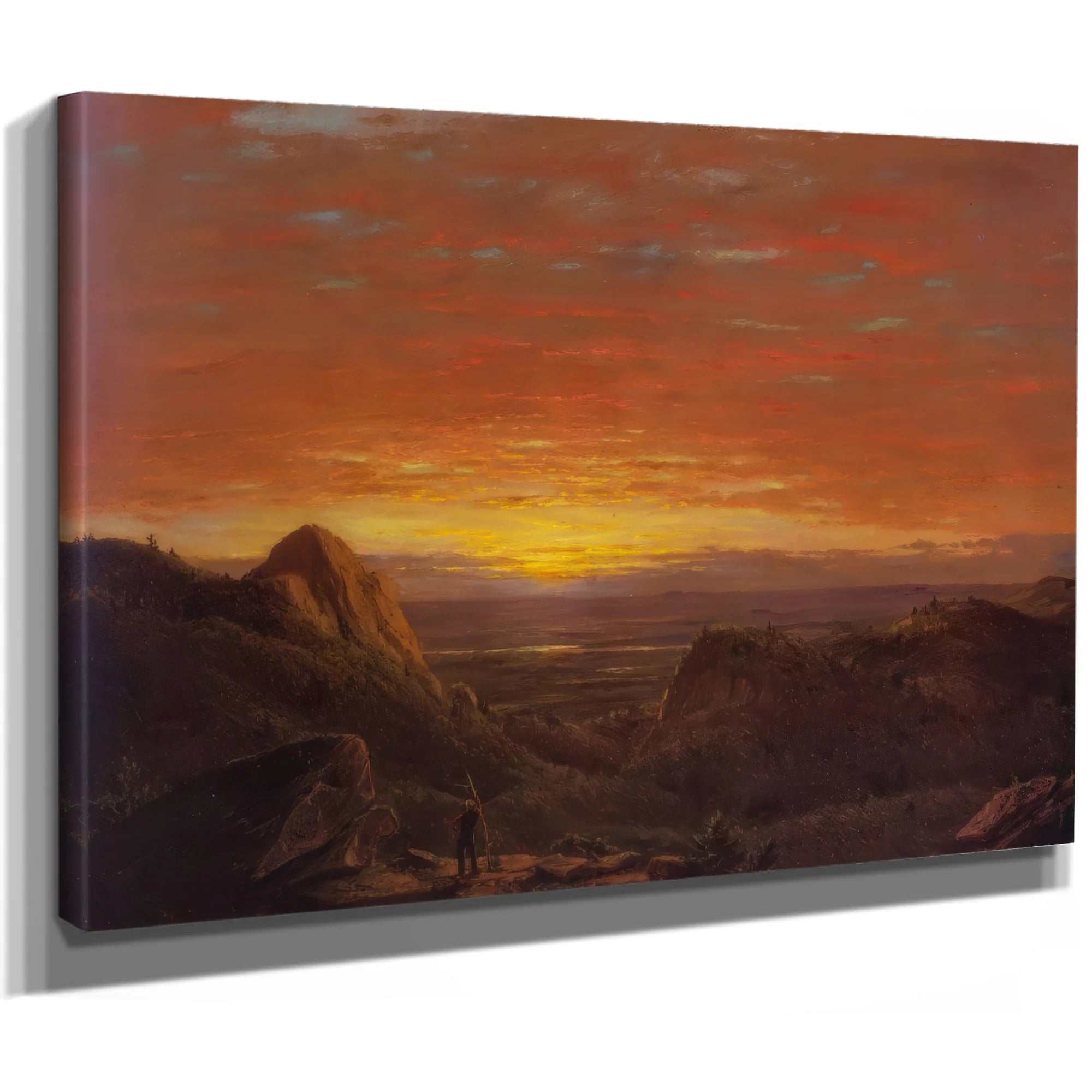 Morning 1848 By Frederic Edwin Church Fine Art Print