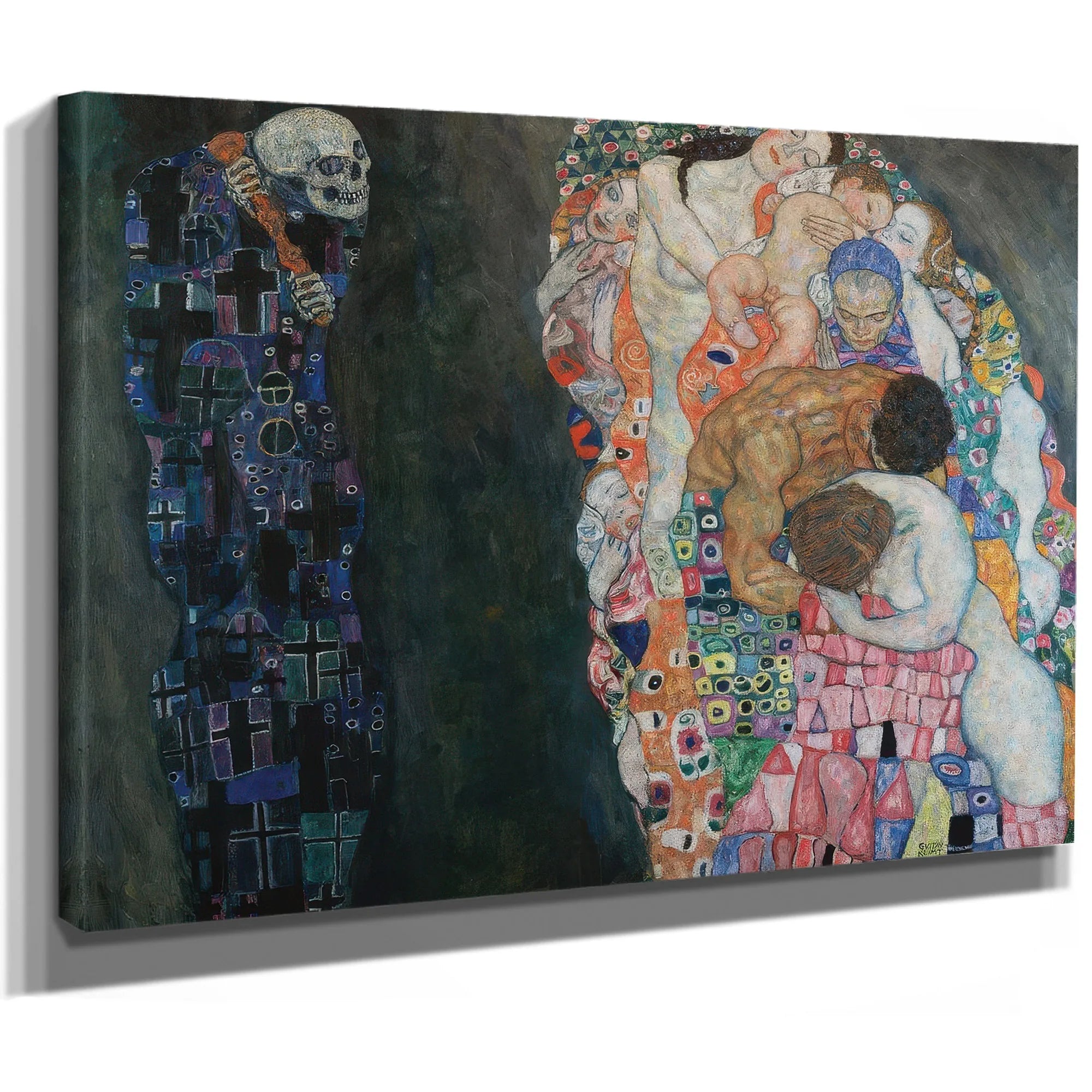 Death And Life 1910 1915 Leopold Museum By Gustav Klimt Fine Art Print