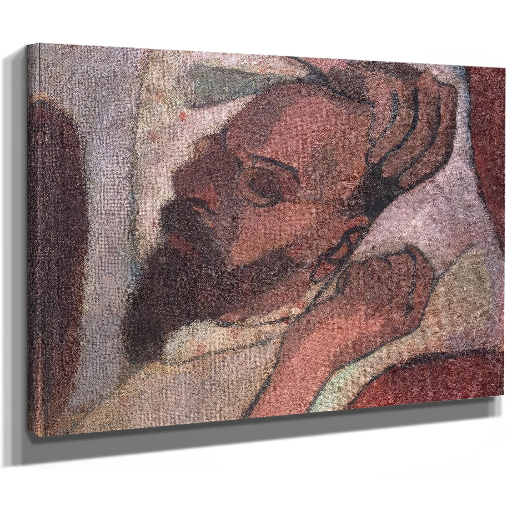 Otto Modersohn, Sleeping By Paula Modersohn Becker Fine Art Print