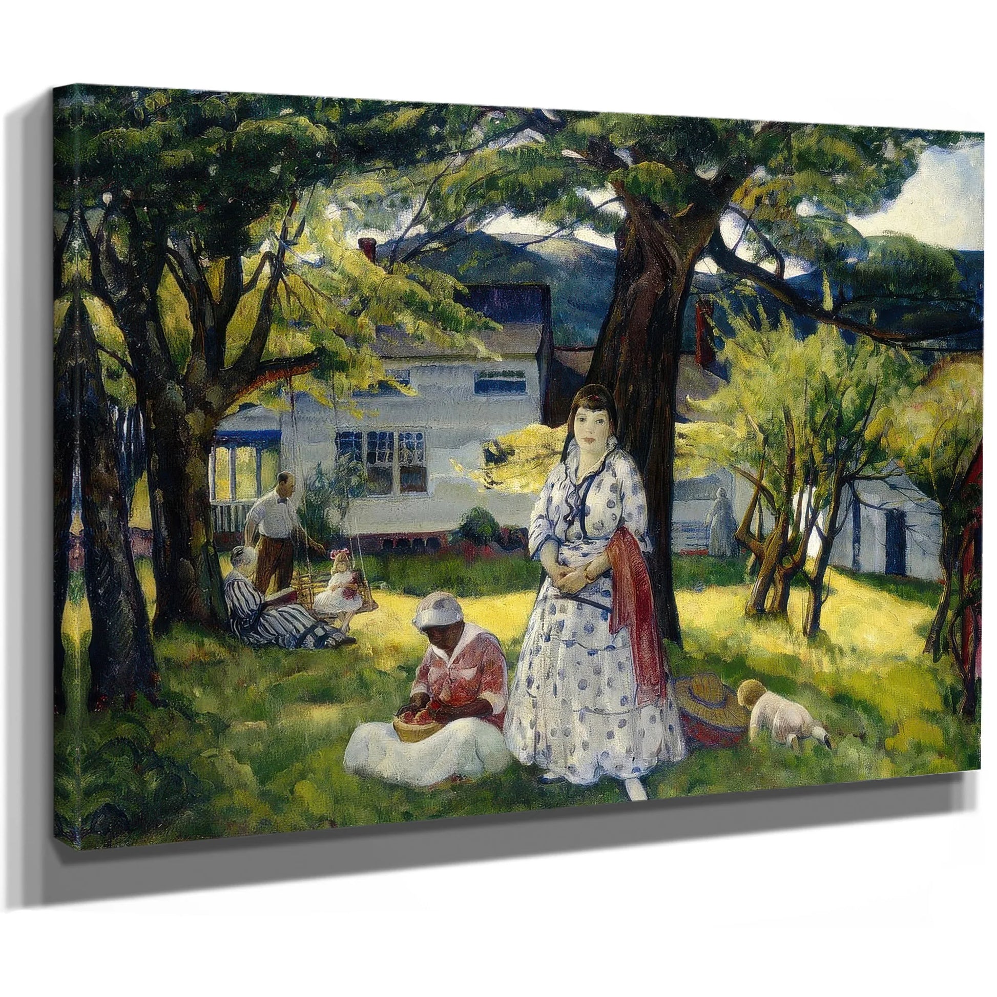 In The Country By Leon Kroll Fine Art Print