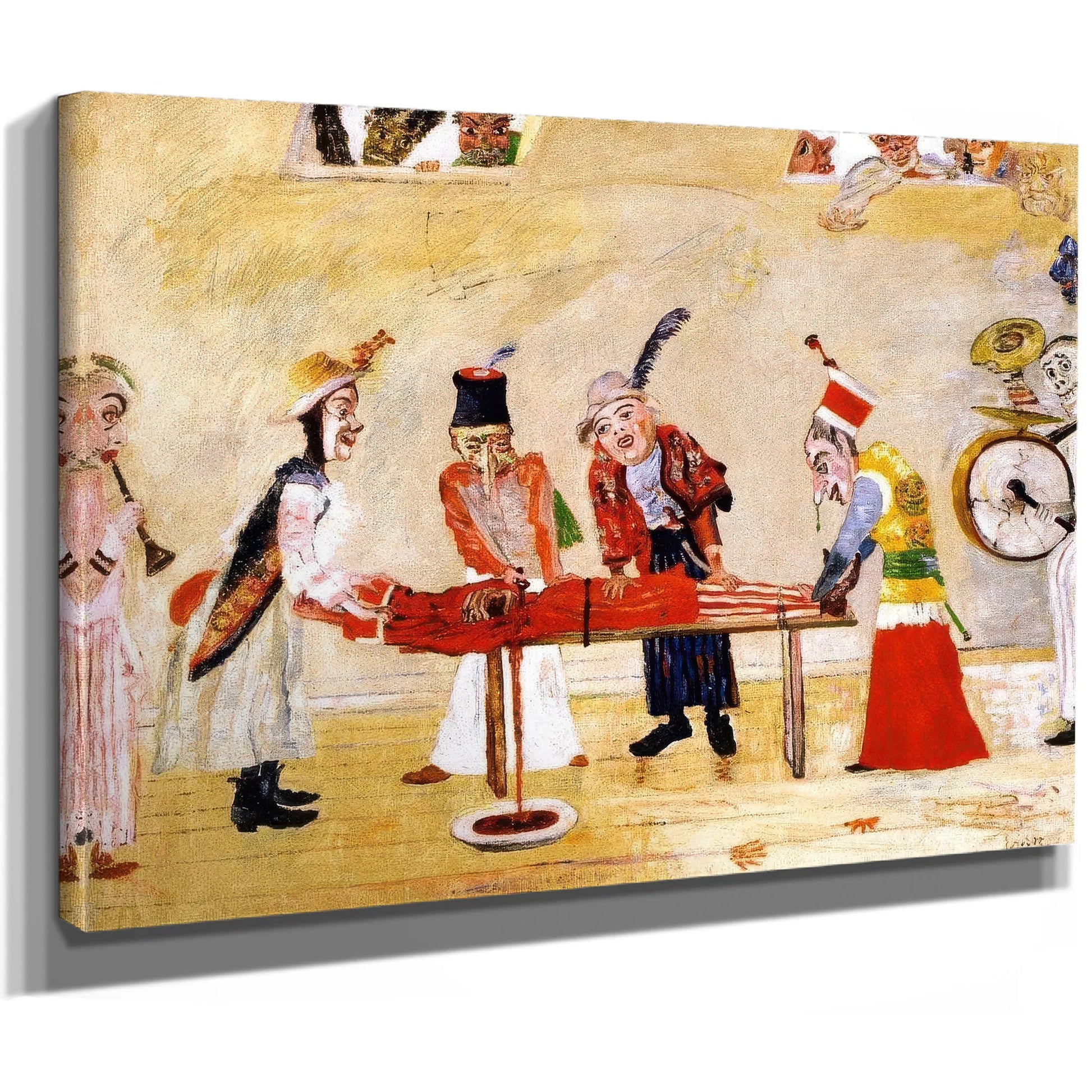 The Assassination By James Ensor Fine Art Print