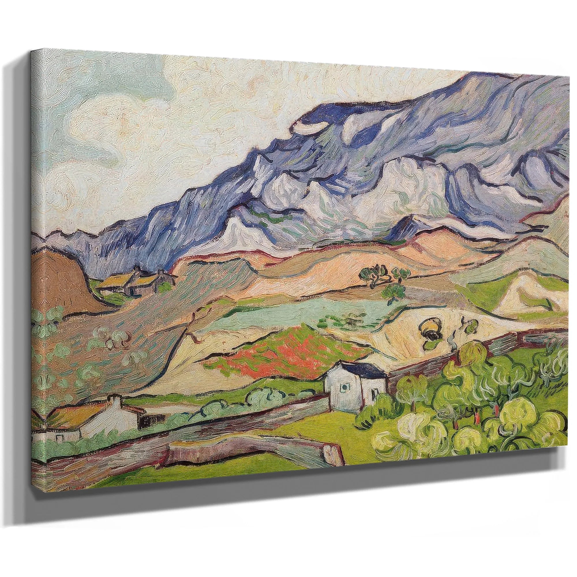 The Alpilles By Vincent Van Gogh Fine Art Print