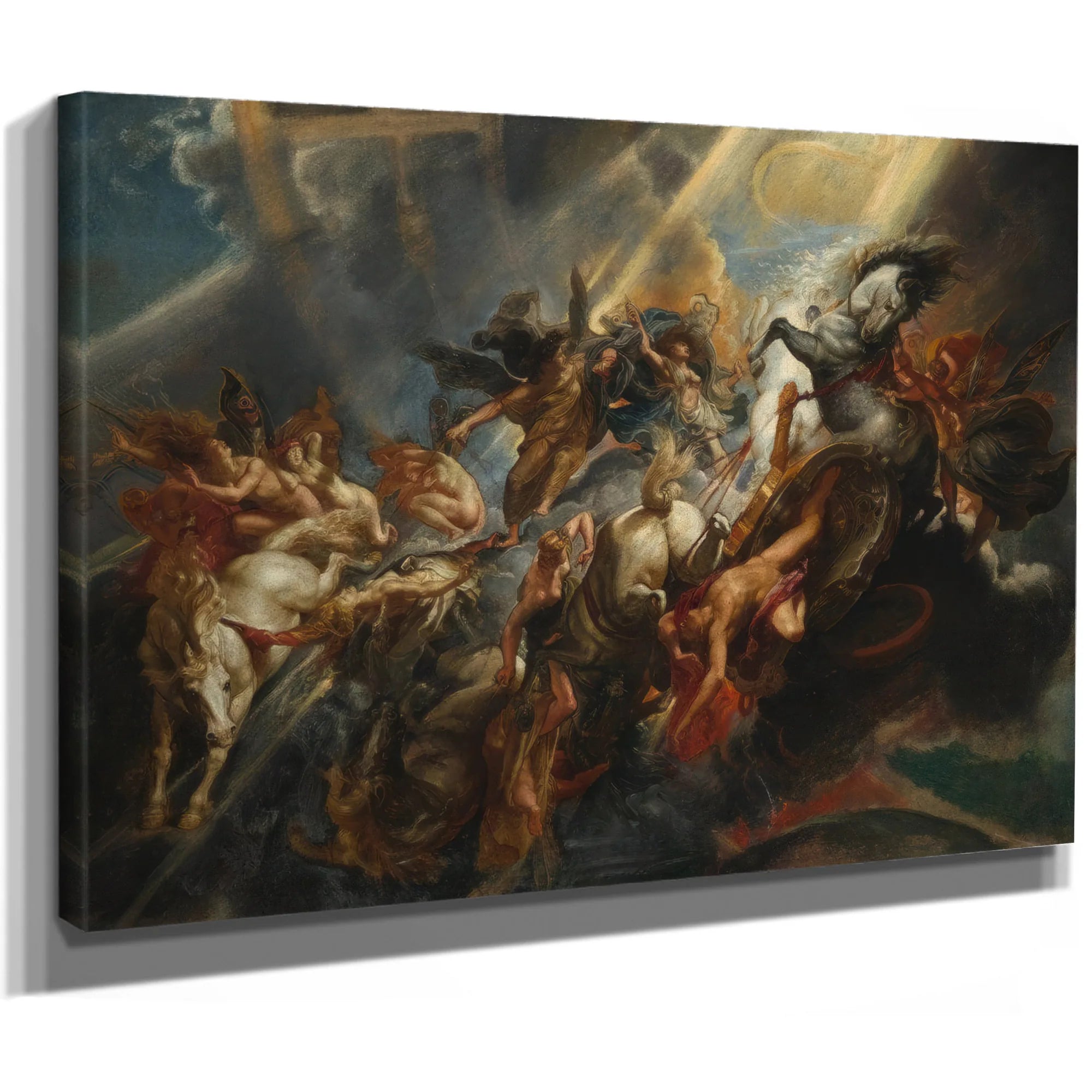 Peter Paul Rubens The Fall Of Phaeton 1605 By Peter Paul Rubens Fine Art Print