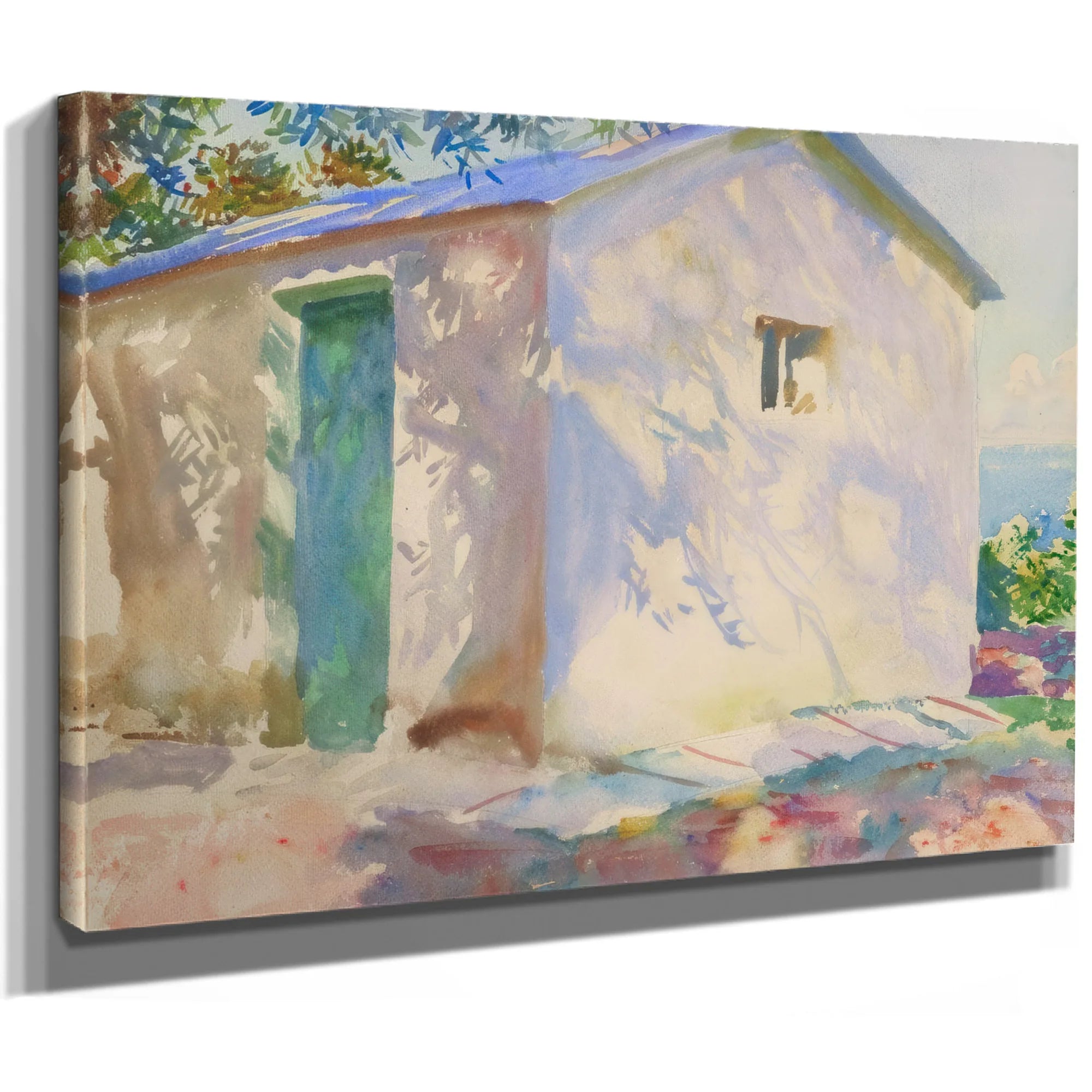 Corfu Lights And Shadows By John Singer Sargent Fine Art Print
