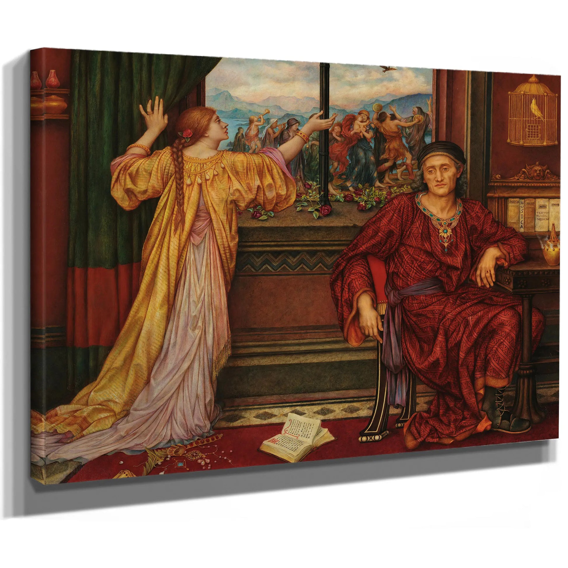 The Gilded Cage by Evelyn De Morgan