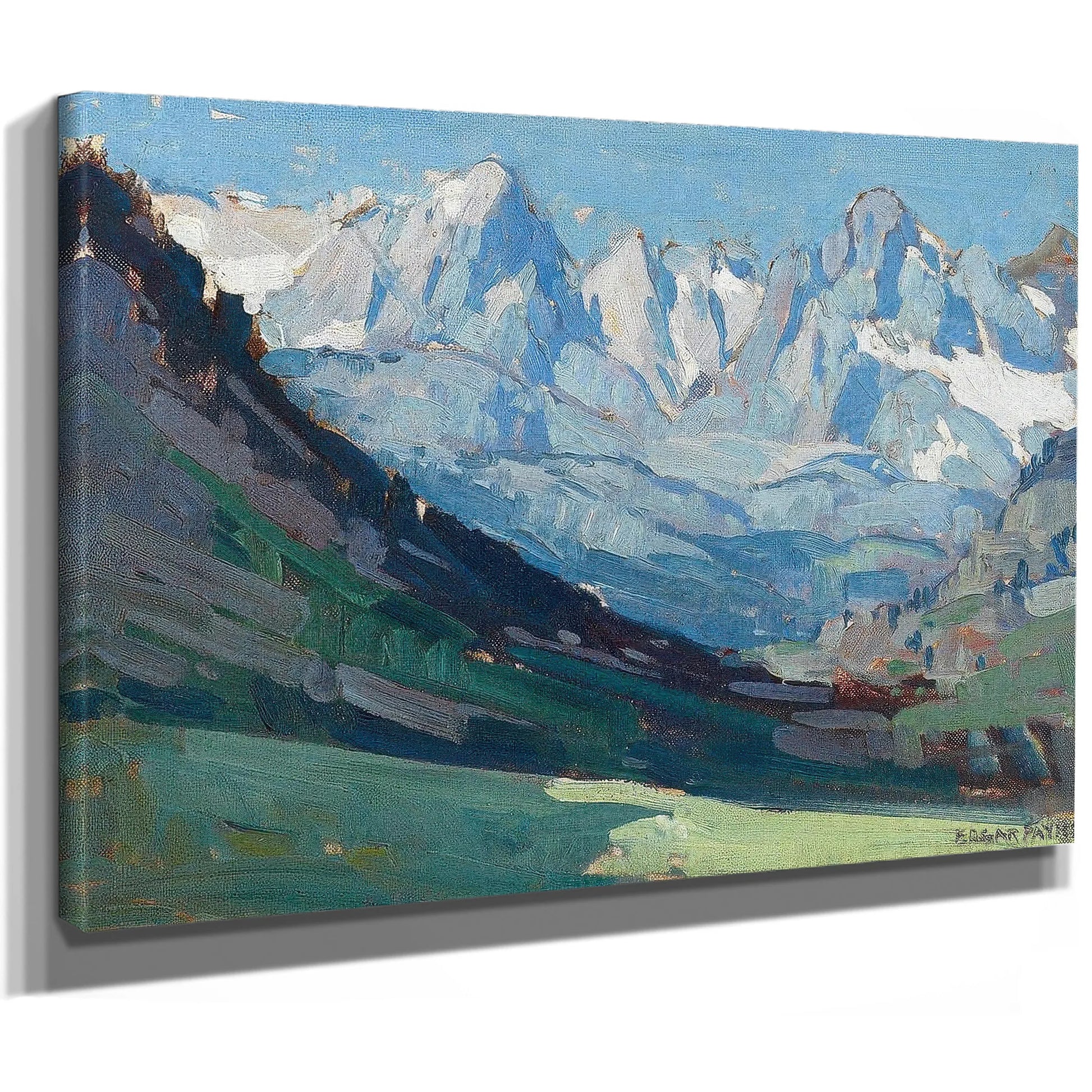 The Eastern Sierra By Edgar Payne Fine Art Print