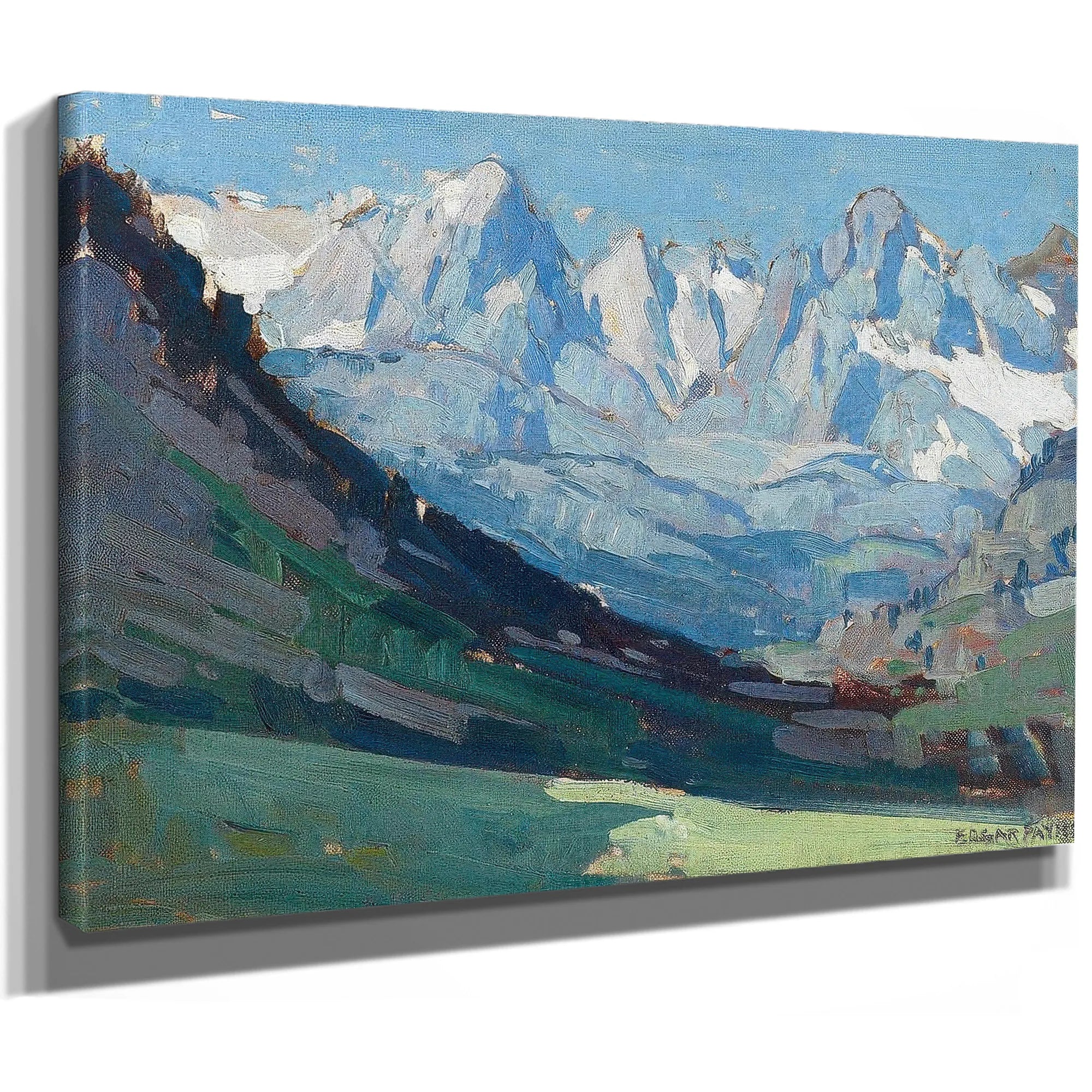 The Eastern Sierra By Edgar Payne Fine Art Print