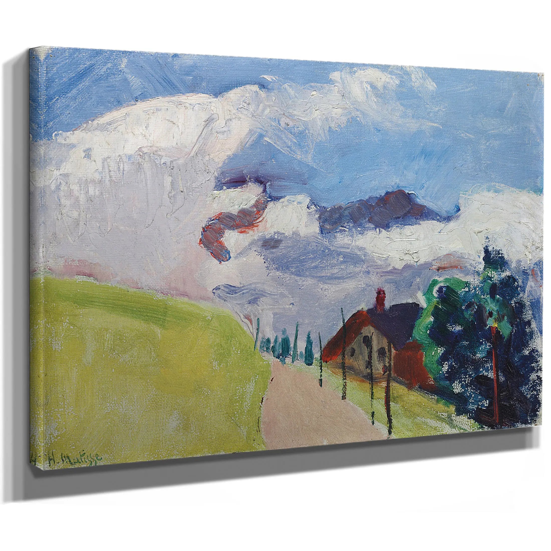 Landscape Near Ajaccio Corsica by Henri Matisse