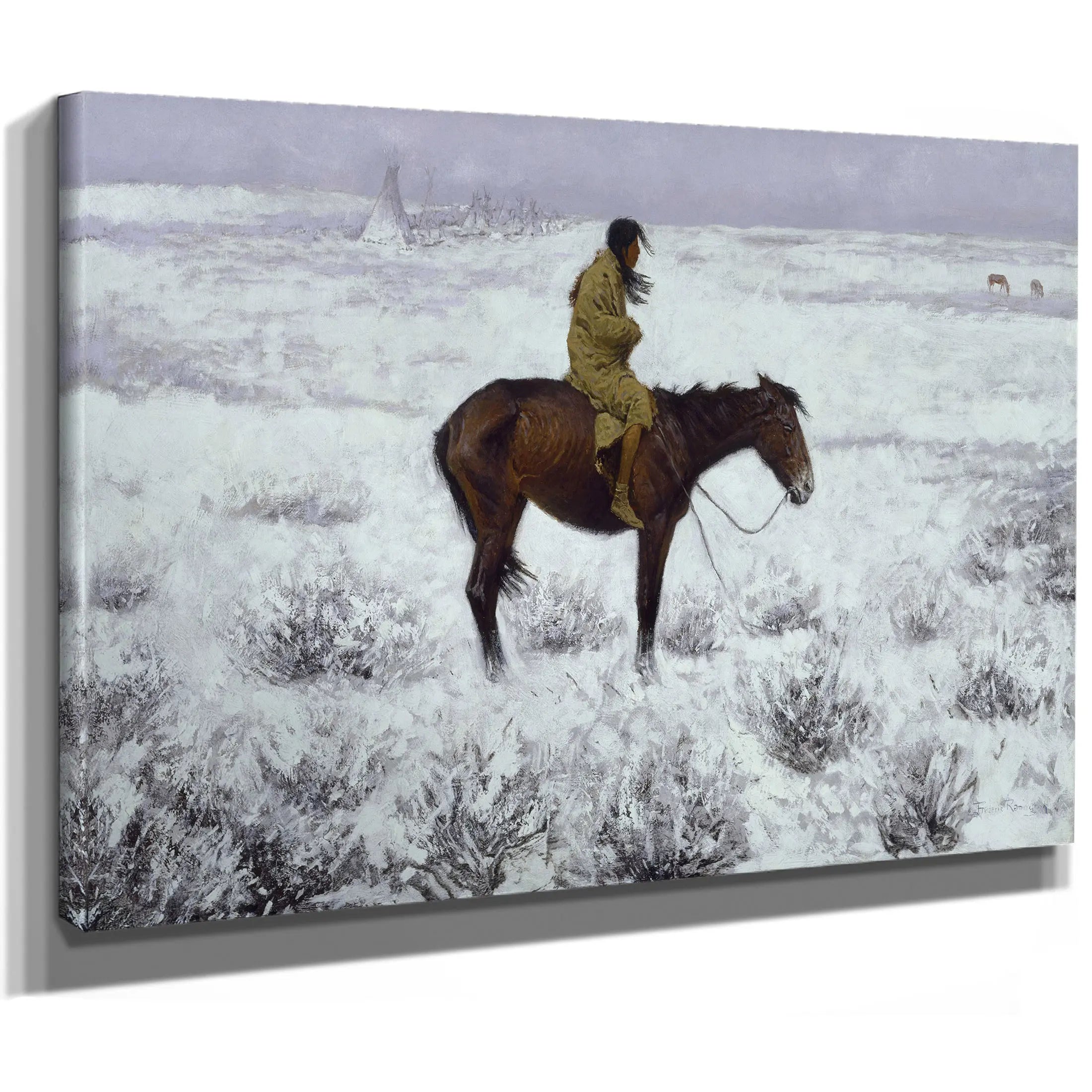 The Herd Boy by Frederic Remington