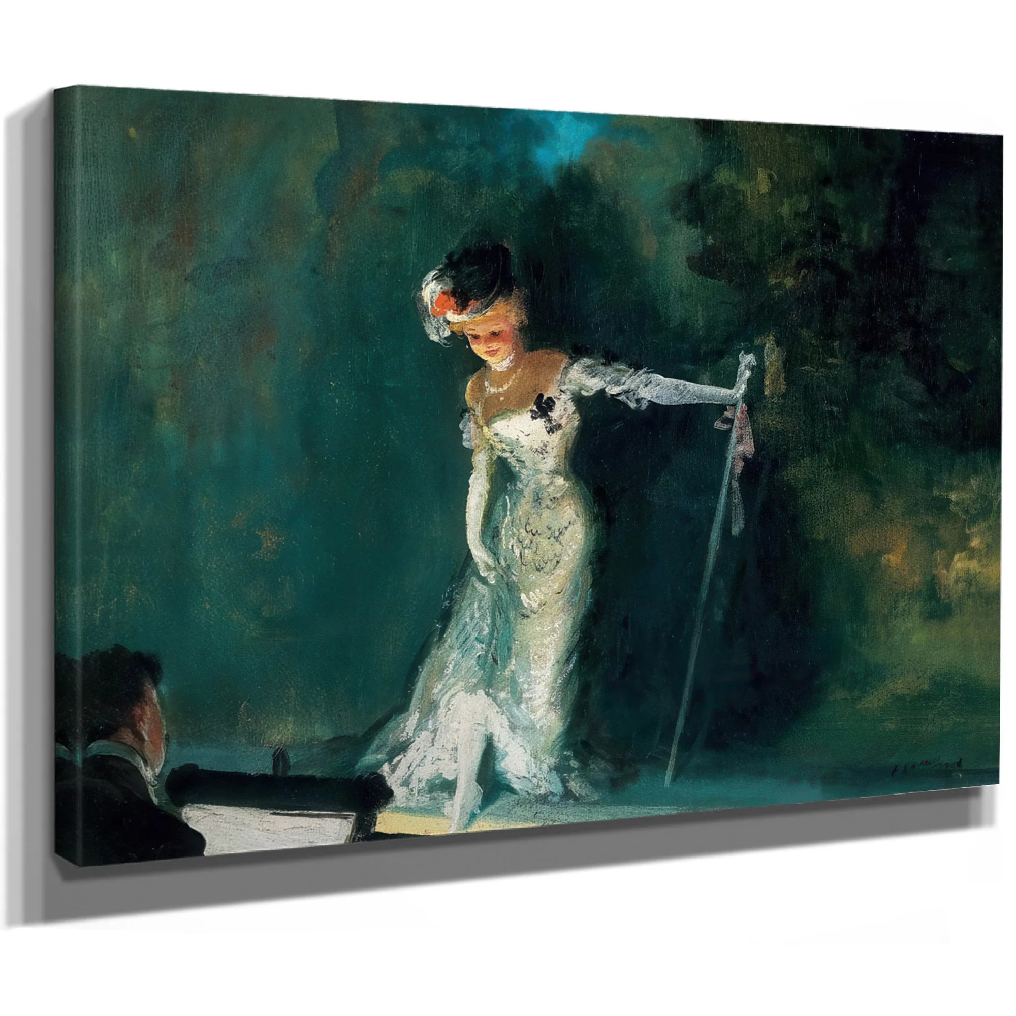 Shinn Revue2 By Everett Shinn Fine Art Print