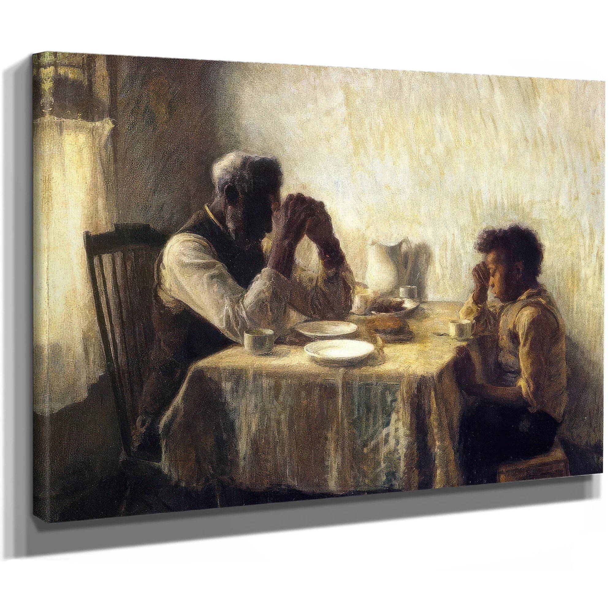 The Thankful Poor By Henry Ossawa Tanner Fine Art Print