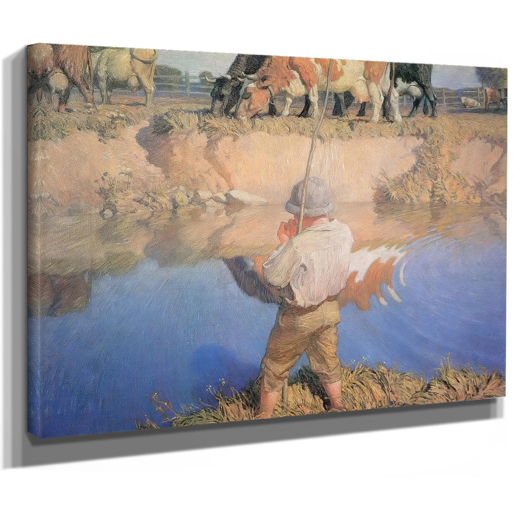September Afternoon By NC Wyeth Fine Art Print