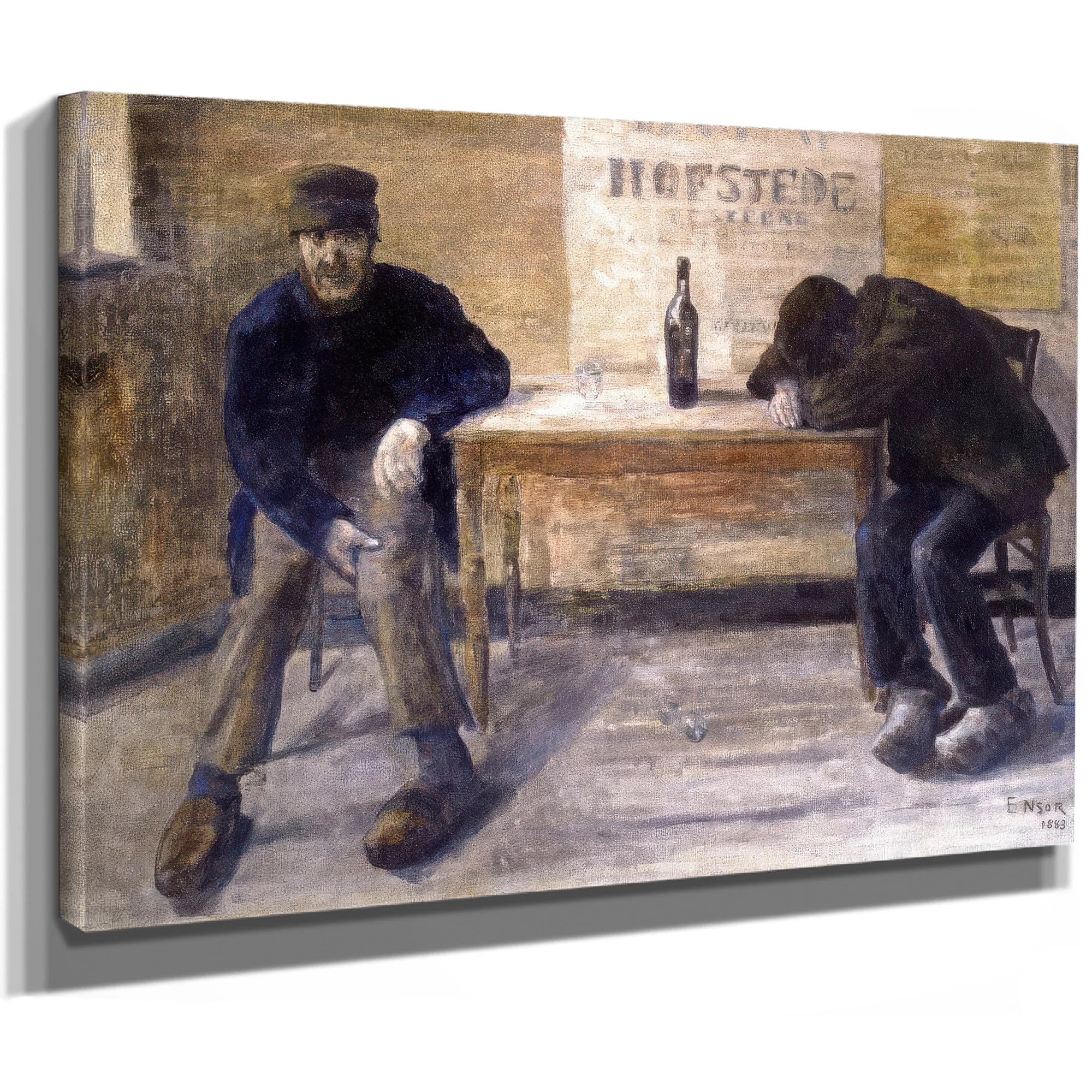 The Drunkards By James Ensor Fine Art Print