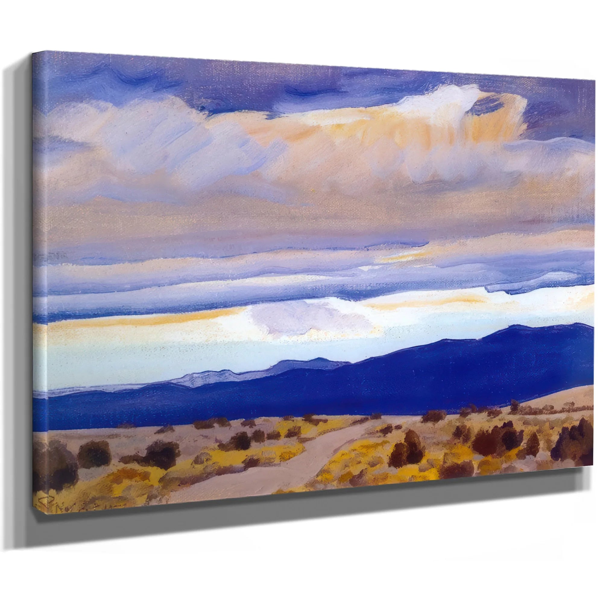 Traveling Storm By Maynard Dixon Fine Art Print