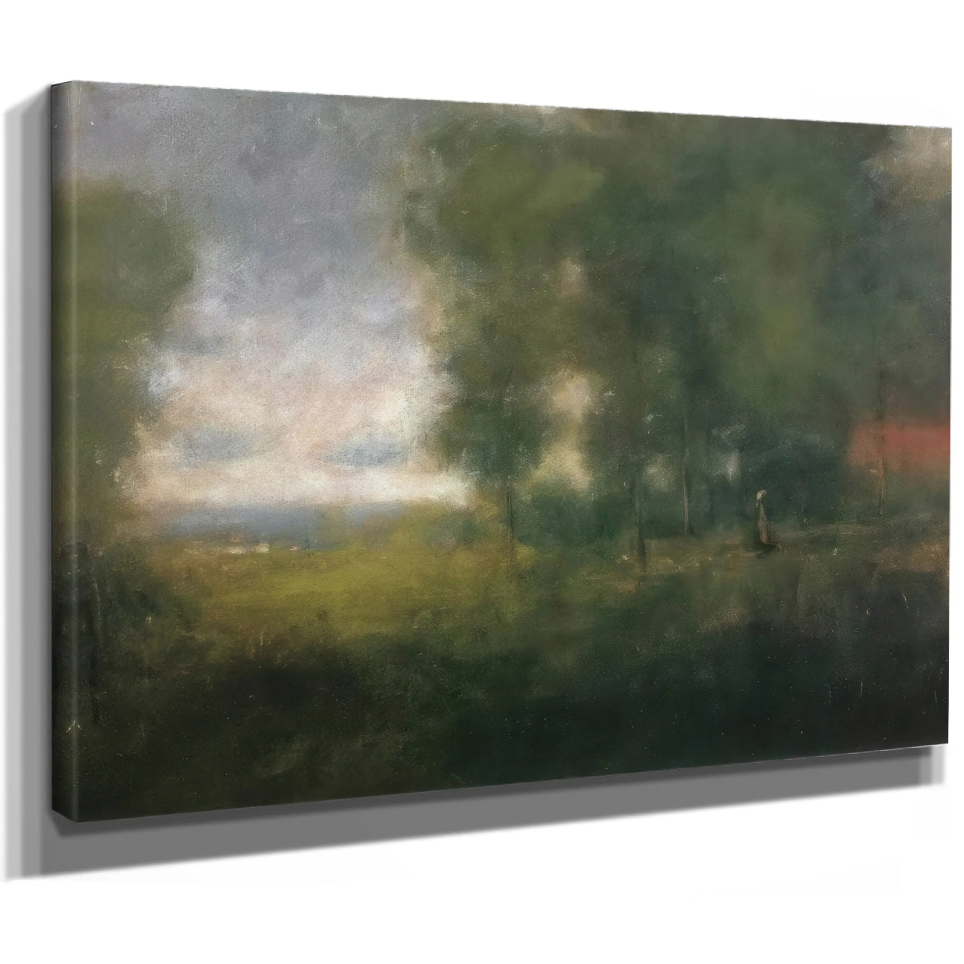 Edge Of The Woods By George Inness Fine Art Print
