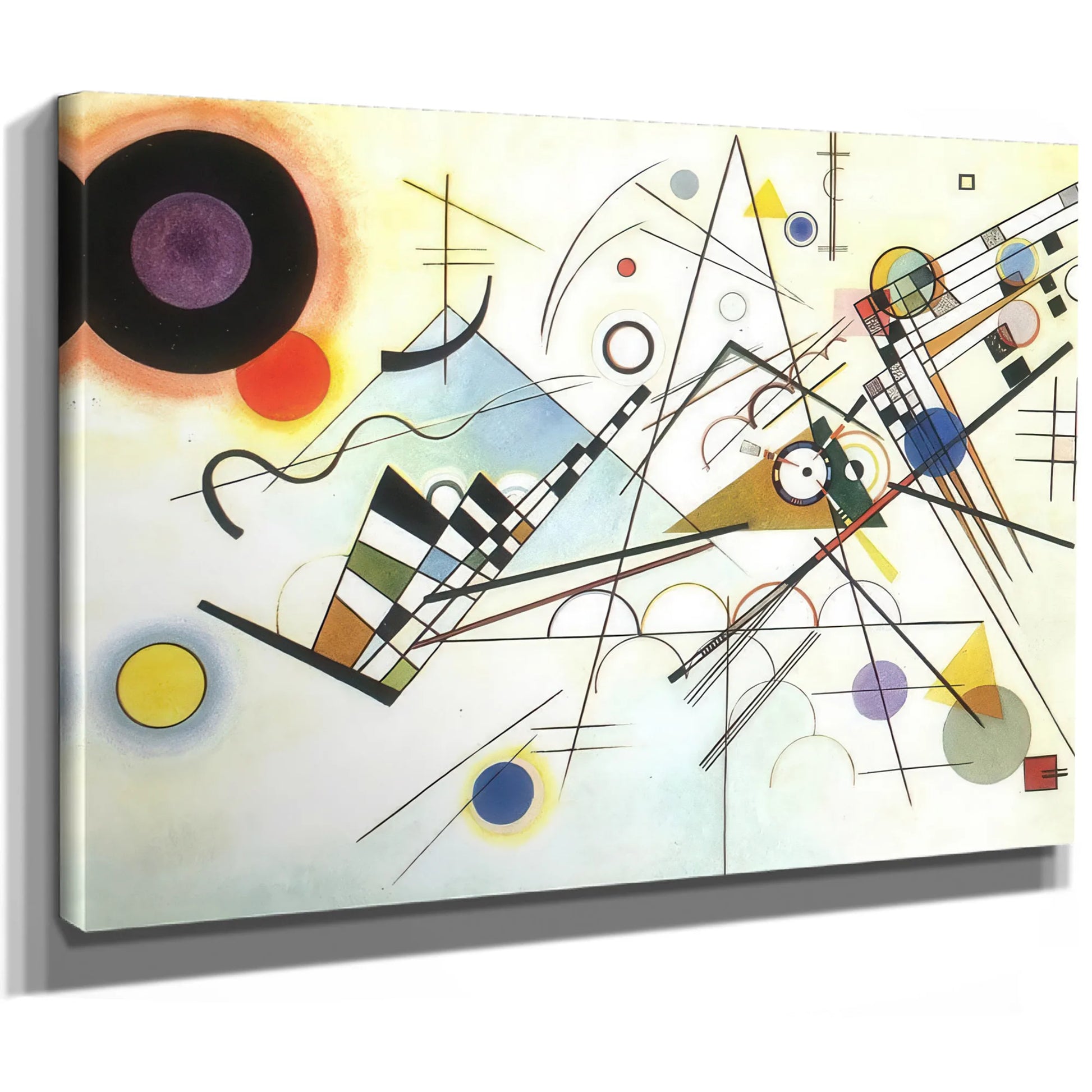 Composition Viii 1923 By Wassily Kandinsky Fine Art Print