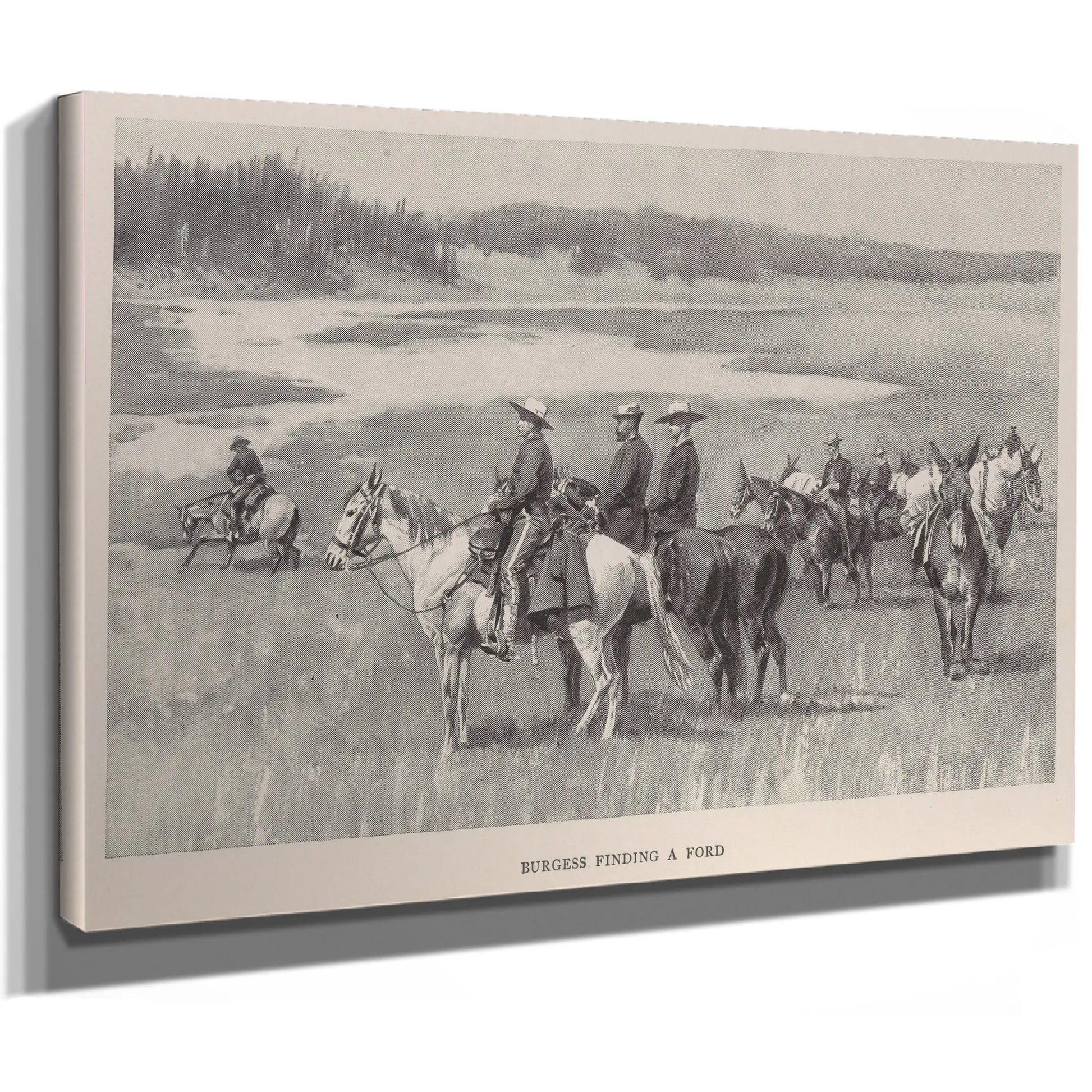 Pony Tracks Met Dp A by Frederic Remington