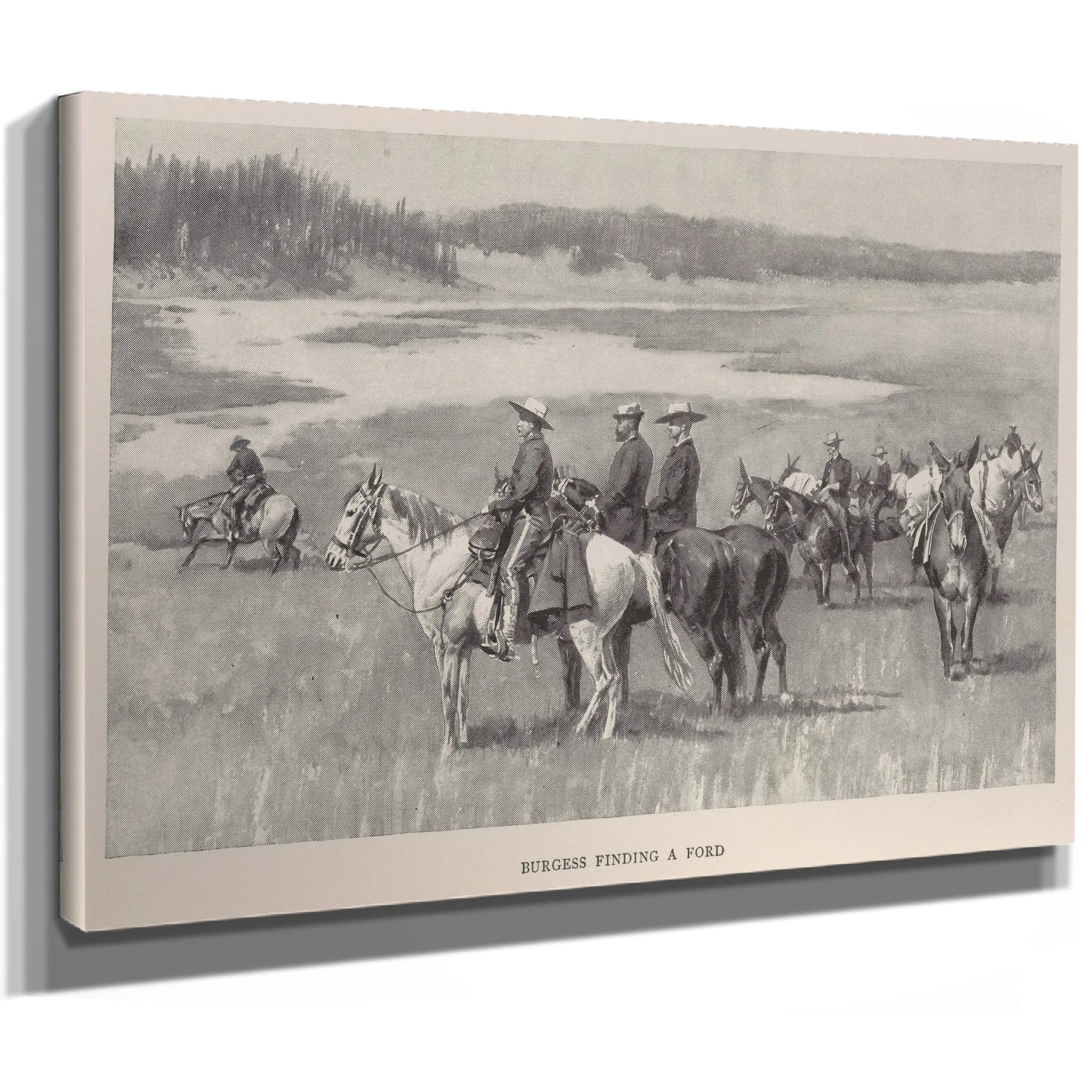 Pony Tracks Met Dp A by Frederic Remington