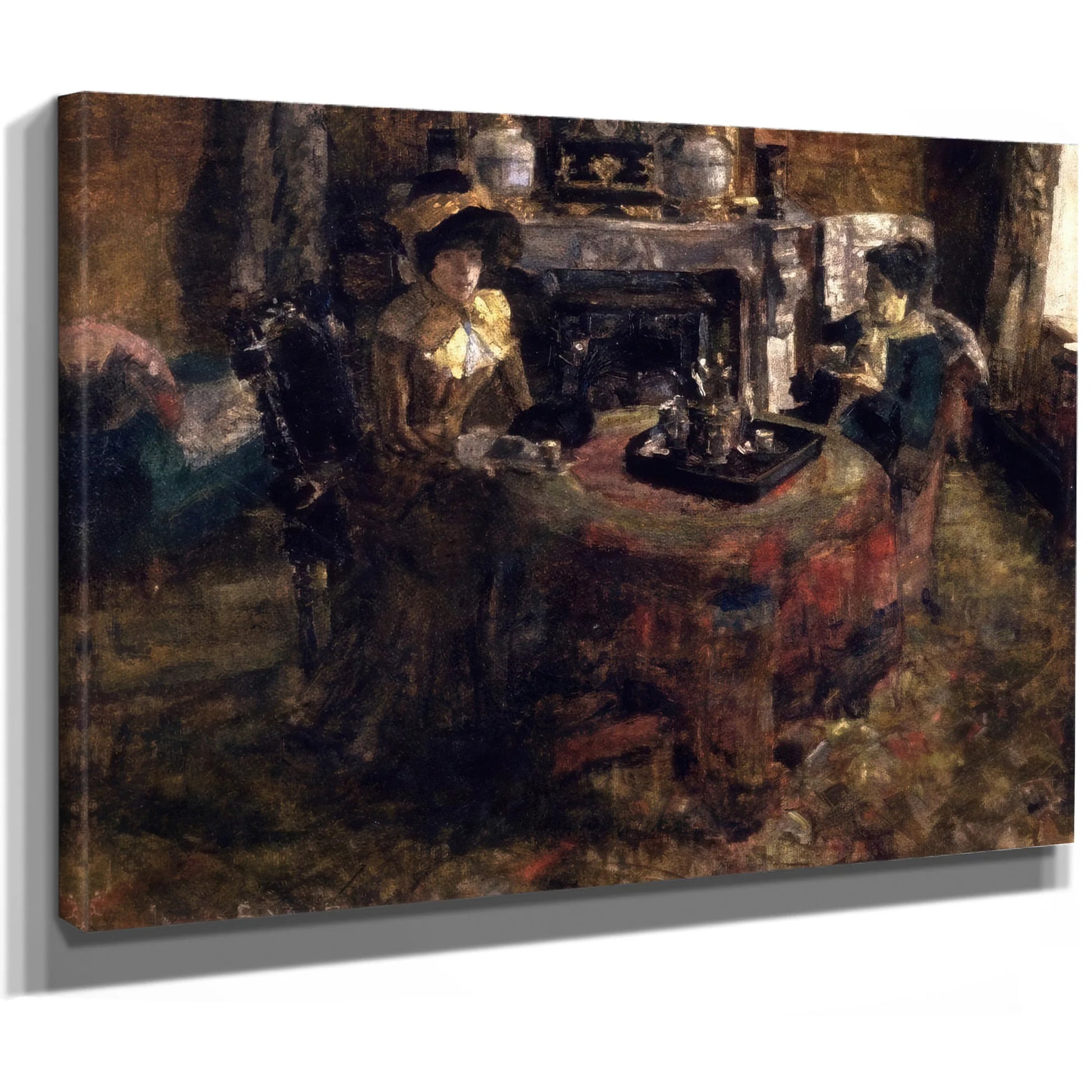 Afternoon In Ostend By James Ensor Fine Art Print
