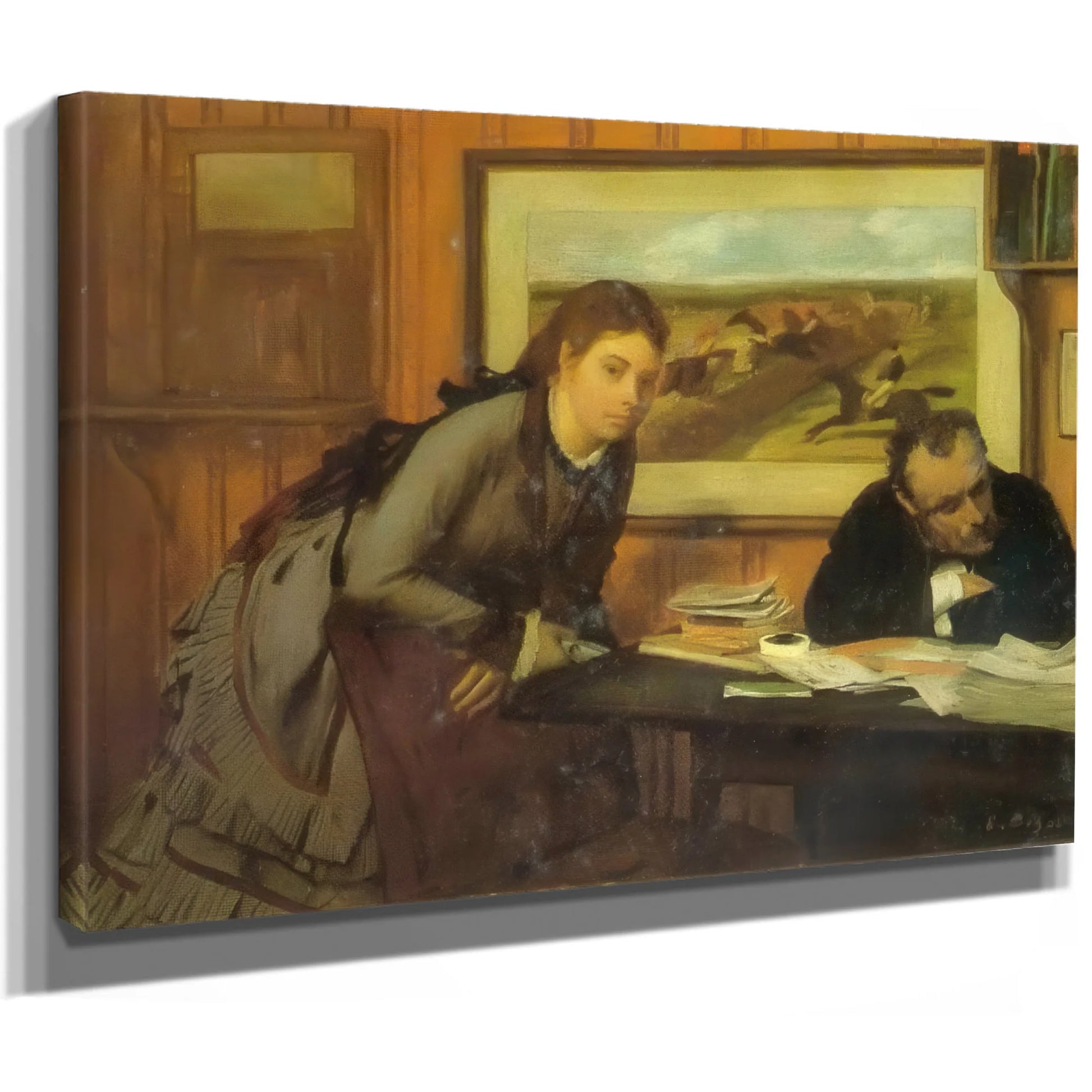 Bad Mood By Edgar Degas Fine Art Print