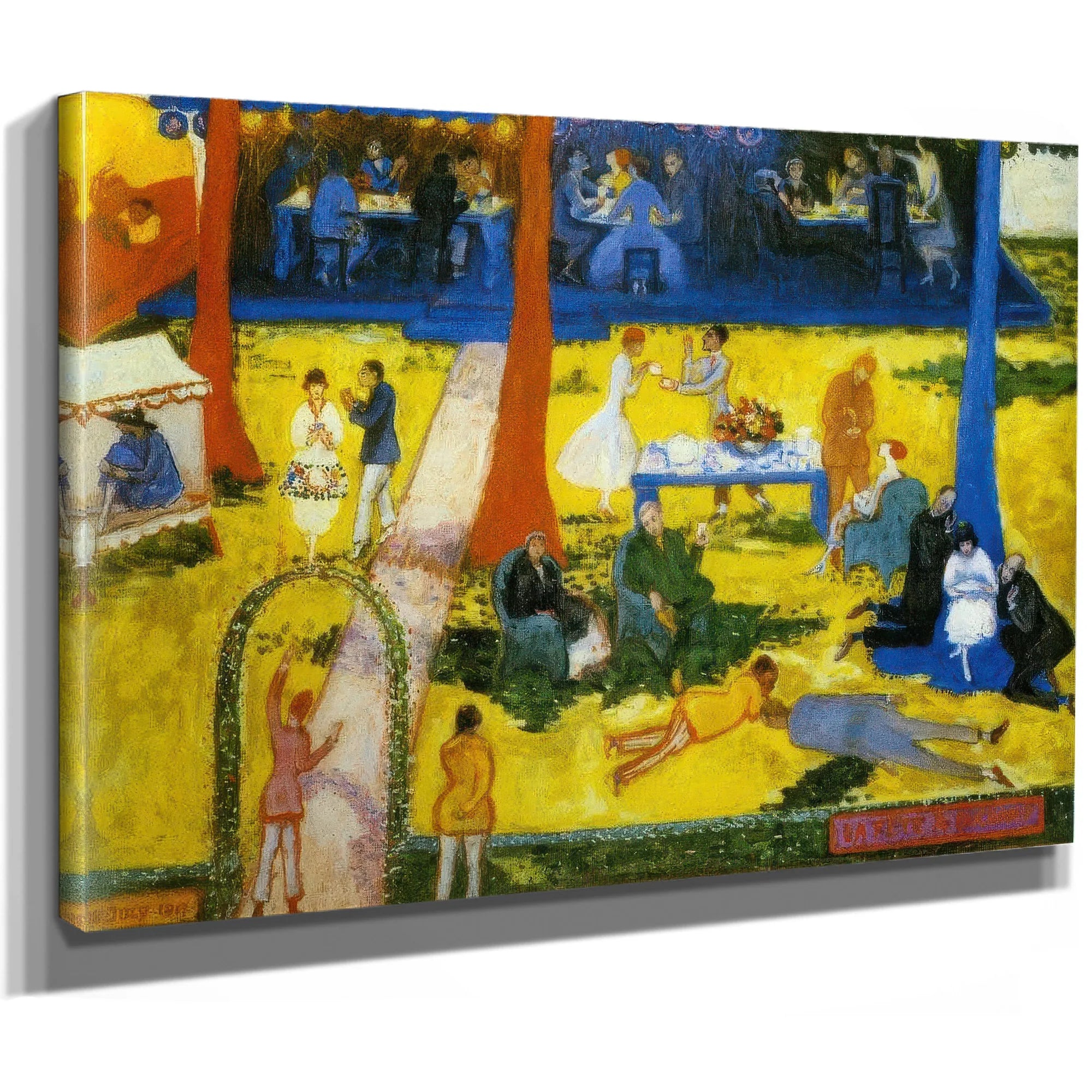 La Fete O Duchamp By Florine Stettheimer Fine Art Print