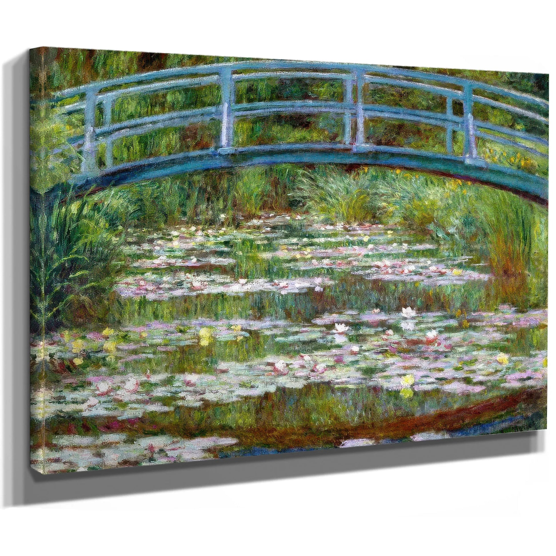 The Japanese Footbridge By Claude Monet Fine Art Print