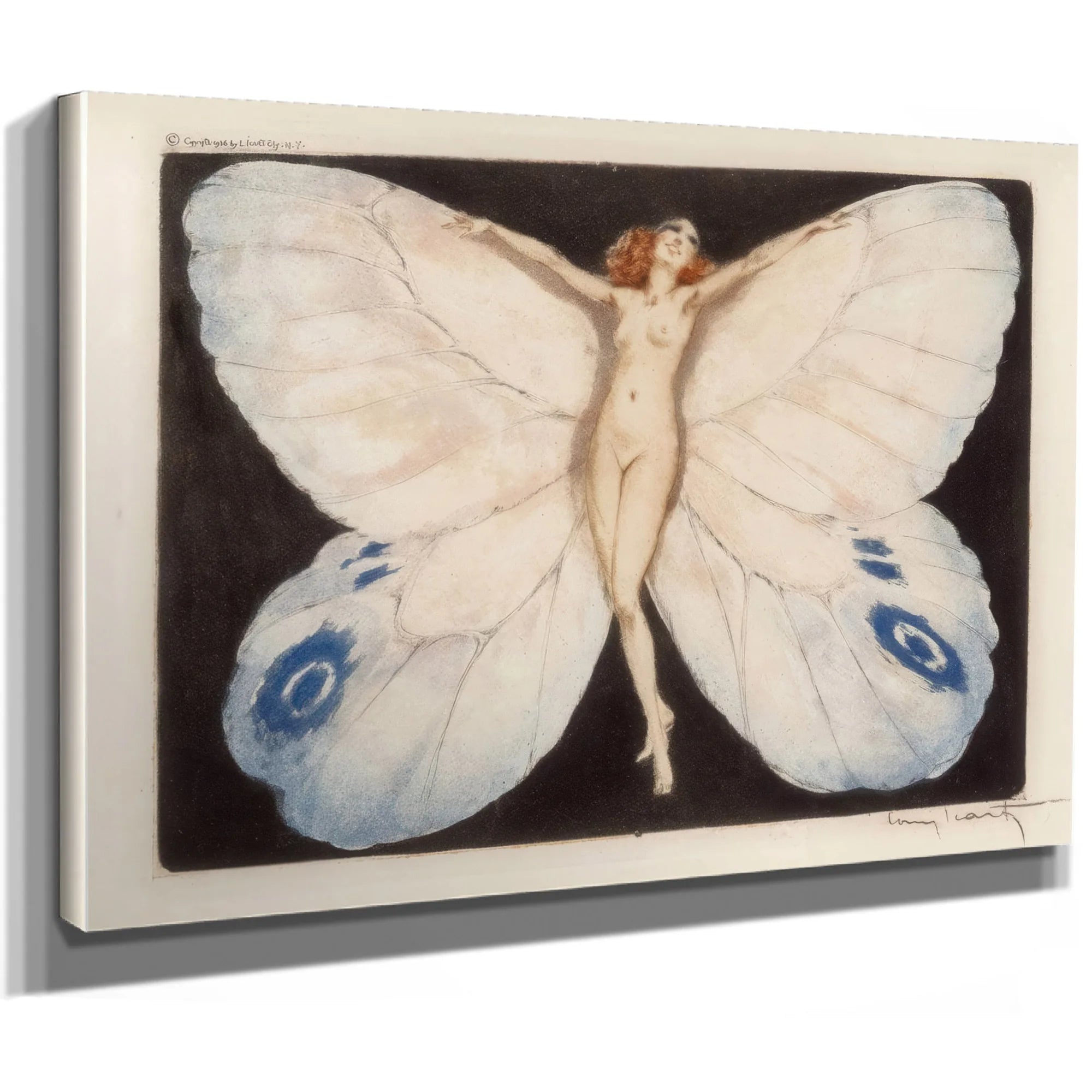 Open Wings 1936 By Louis Icart Fine Art Print