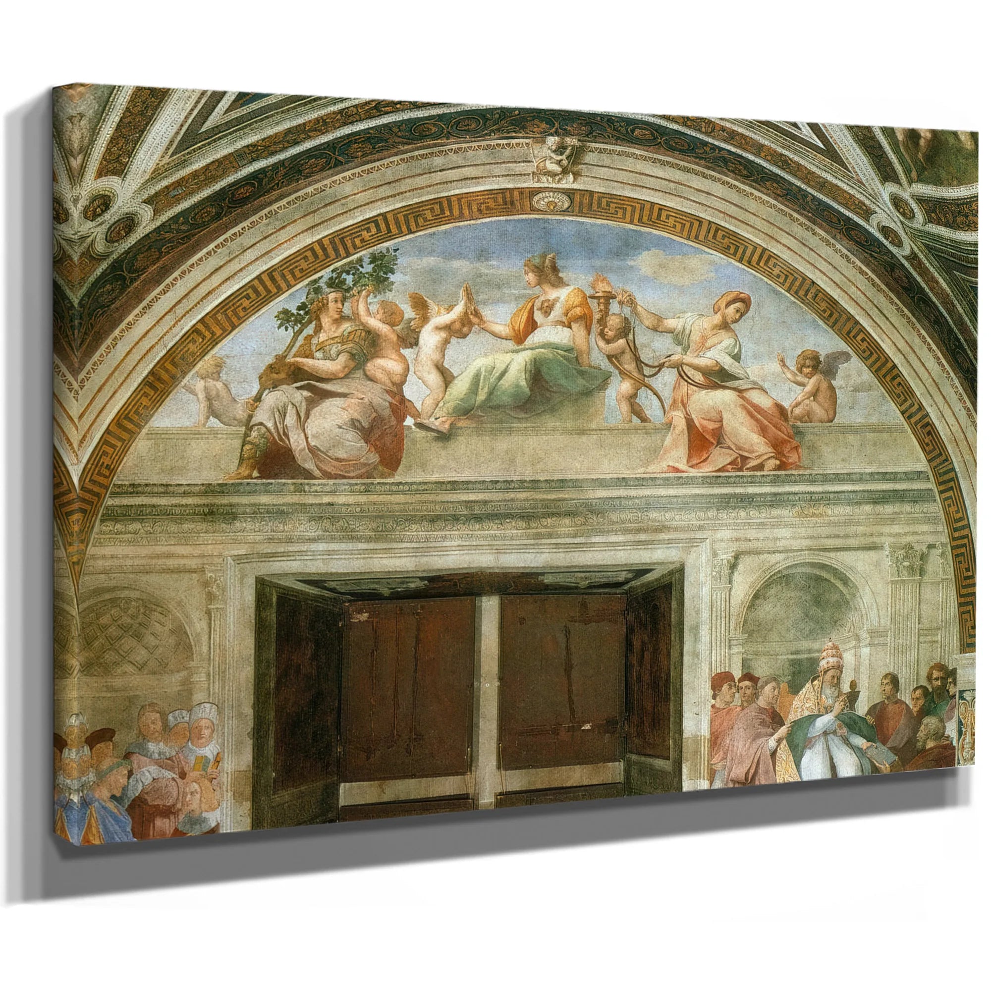 Parnusus By Raphael Fine Art Print