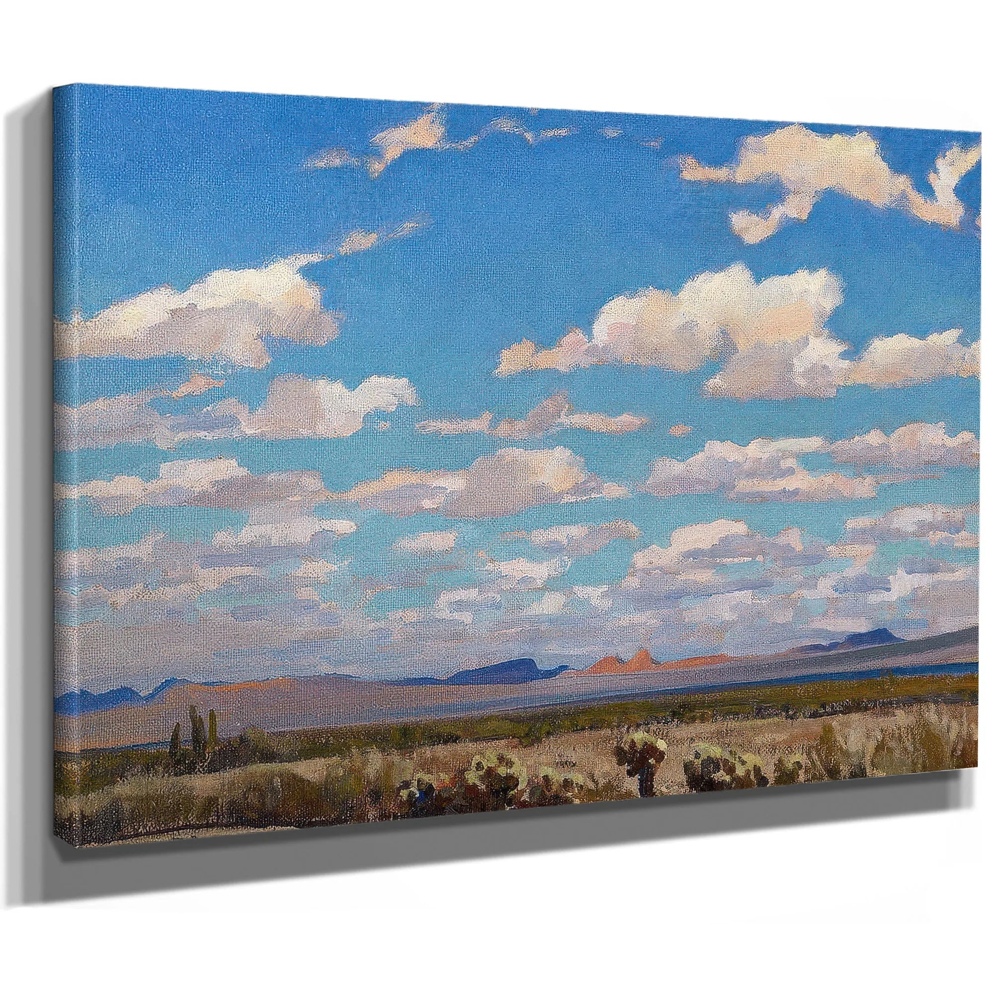 Clouds Of A Summer Afternoon By Maynard Dixon Fine Art Print