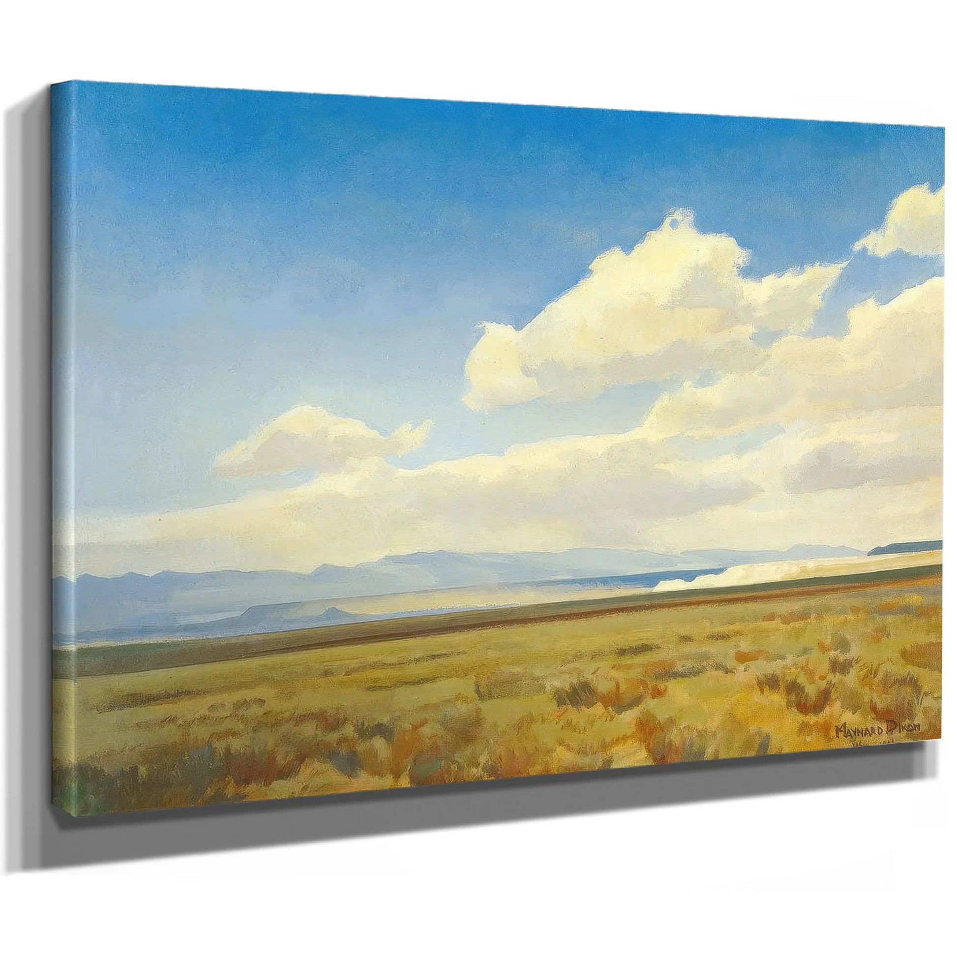 Wind Of Wyoming By Maynard Dixon Fine Art Print