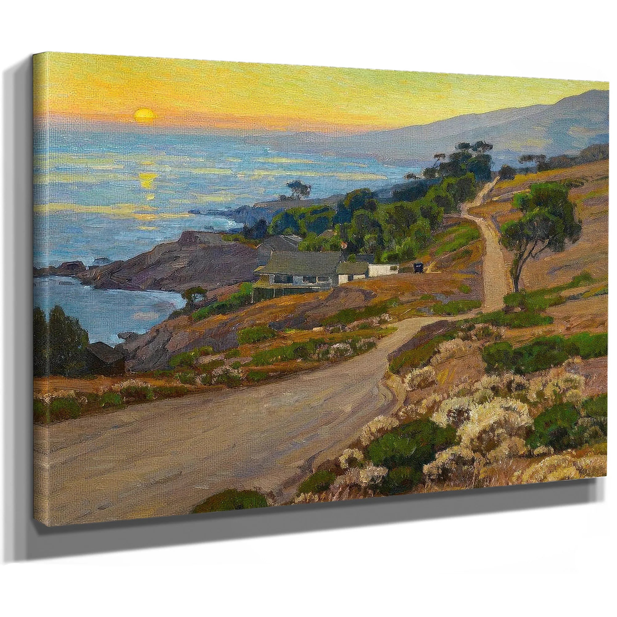 Old Coast Road By William Wendt Fine Art Print