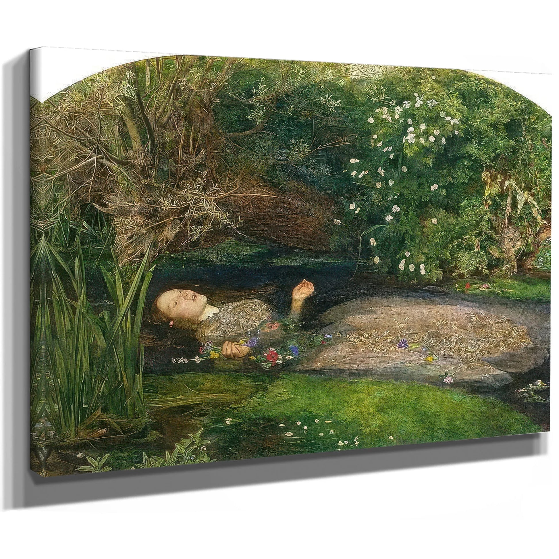 Ophelia By John Everett Millais Fine Art Print