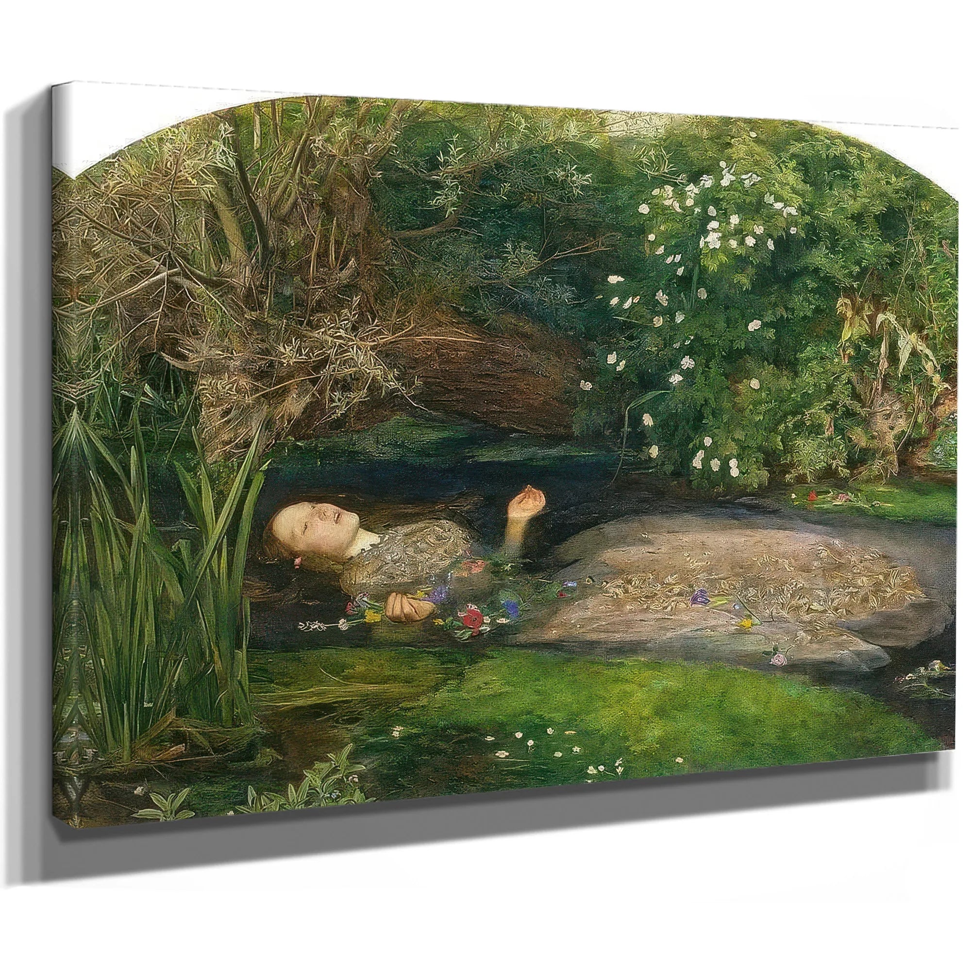 Ophelia By John Everett Millais Fine Art Print