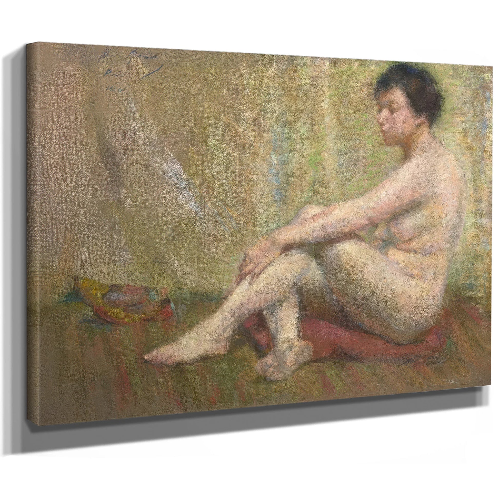 Between Poses By Alice Pike Barney Fine Art Print