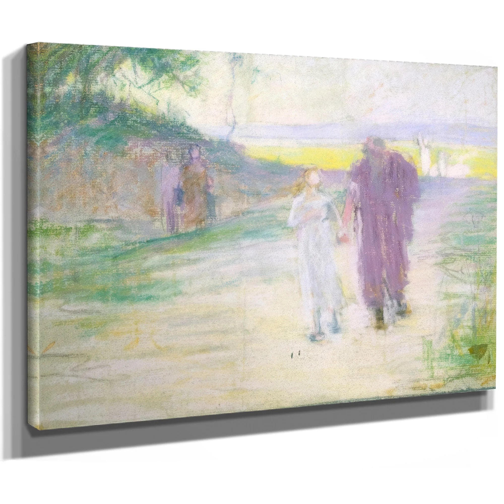 Study For Flight To Egypt By Henry Ossawa Tanner Fine Art Print