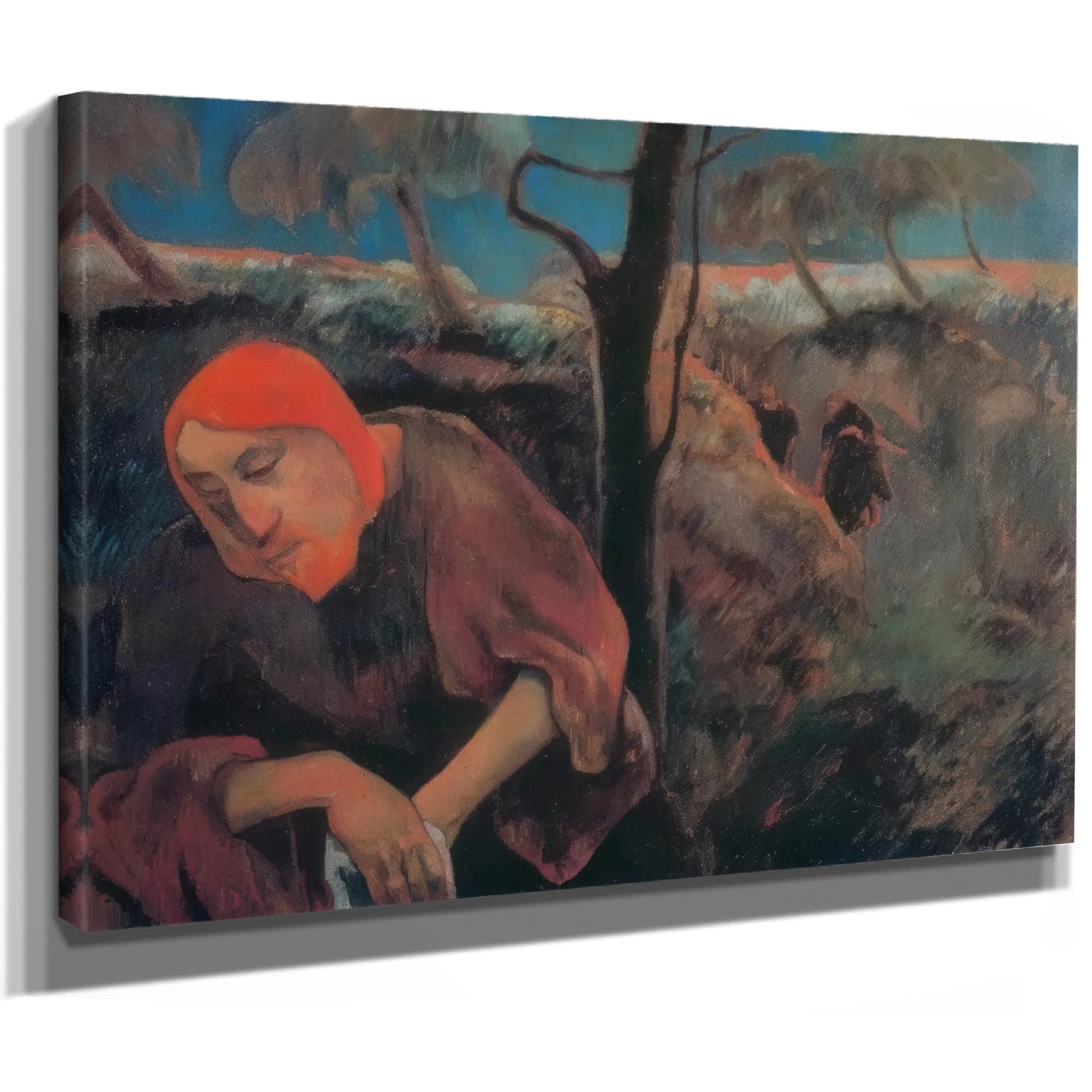 Christ In The Garden Of Olives By Paul Gauguin Fine Art Print