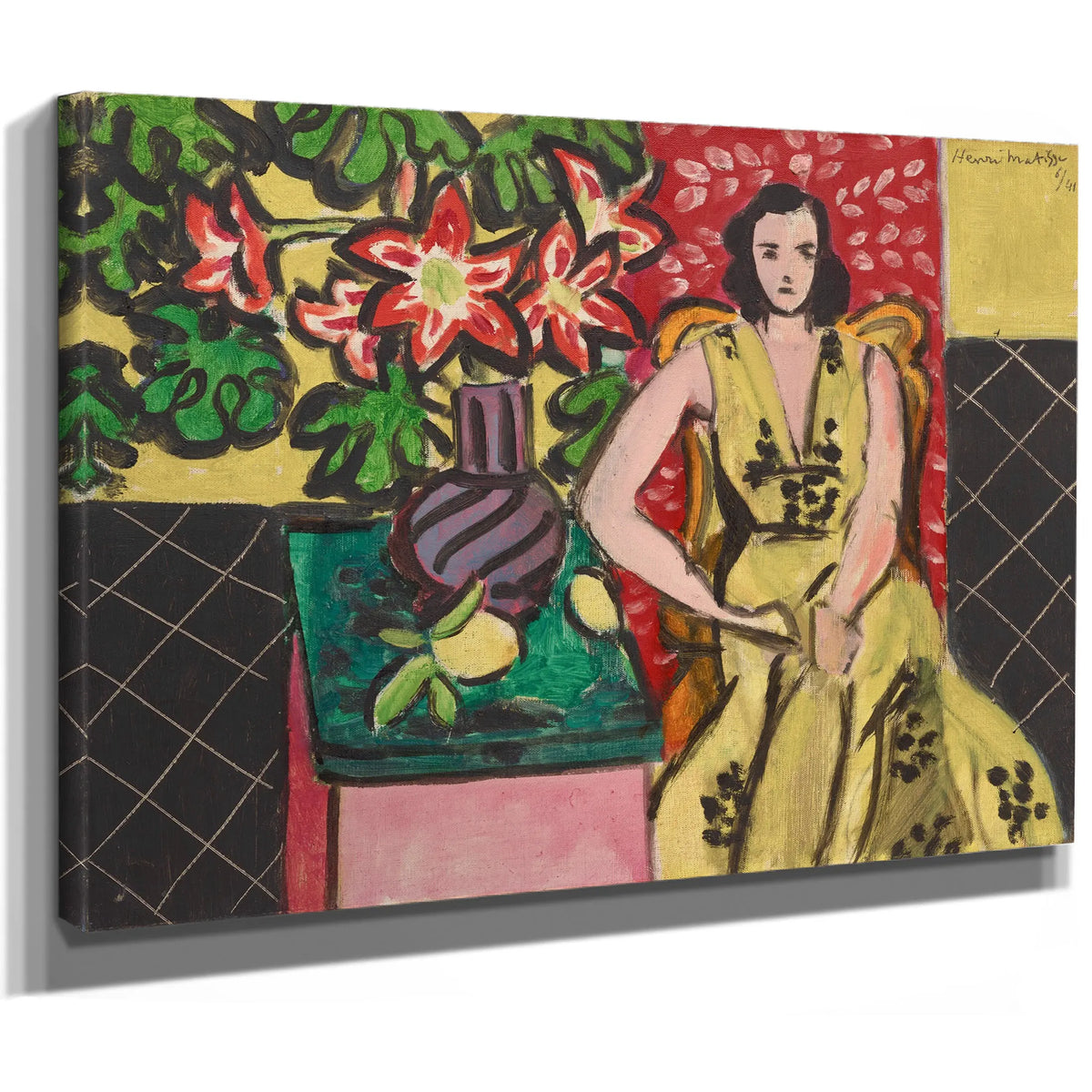 The Yellow Dress by Henri Matisse