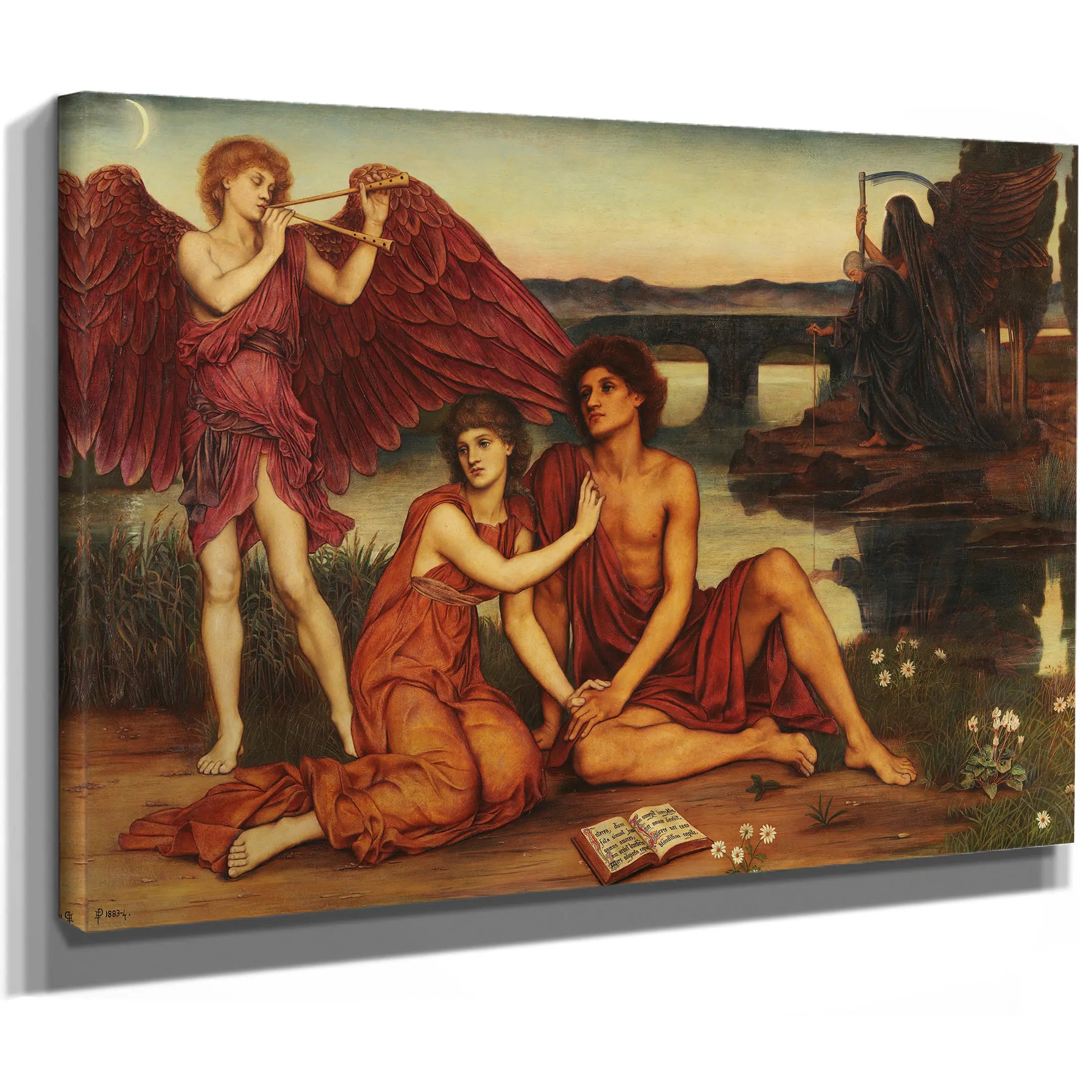 Love S Passing by Evelyn De Morgan