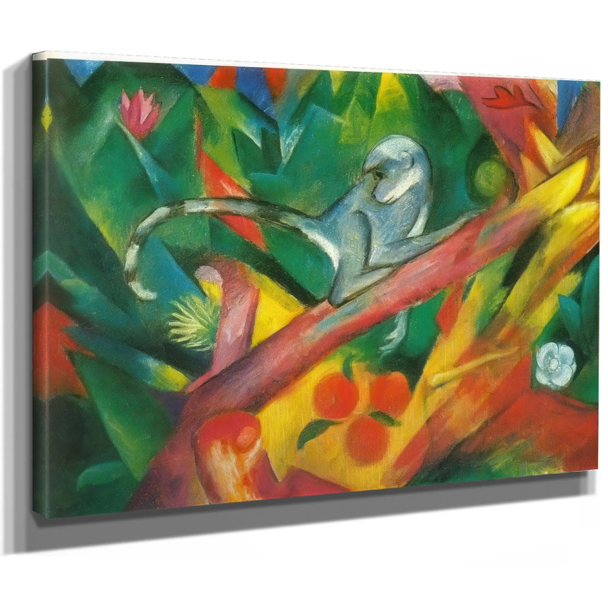 The Monkey by Franz Marc Fine Art Print