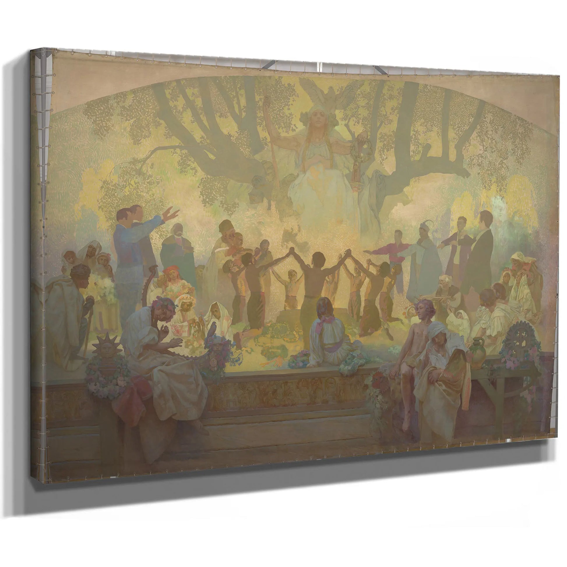 The Oath Of Omladina by Alphonse Mucha