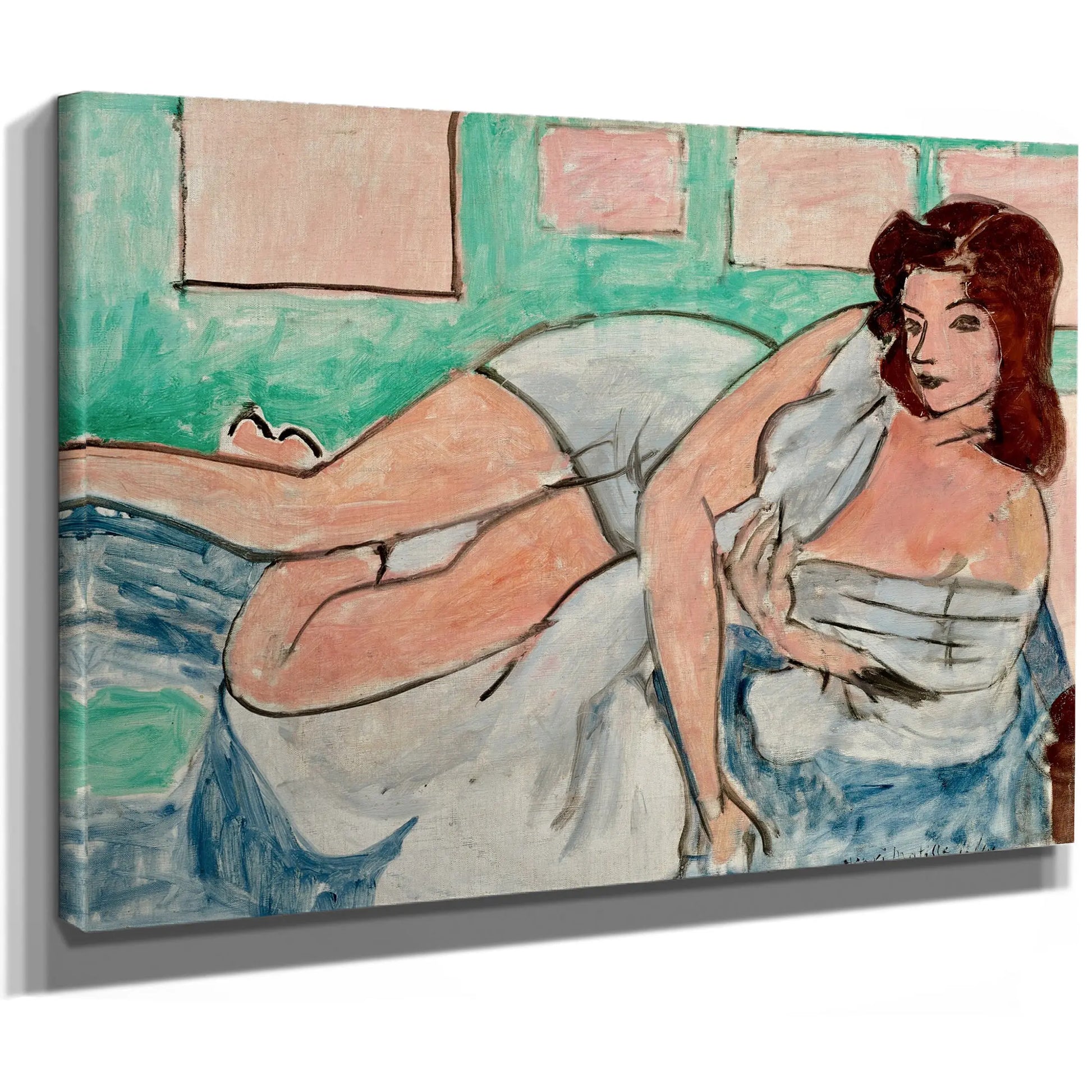 Woman Seated In An Armchair by Henri Matisse