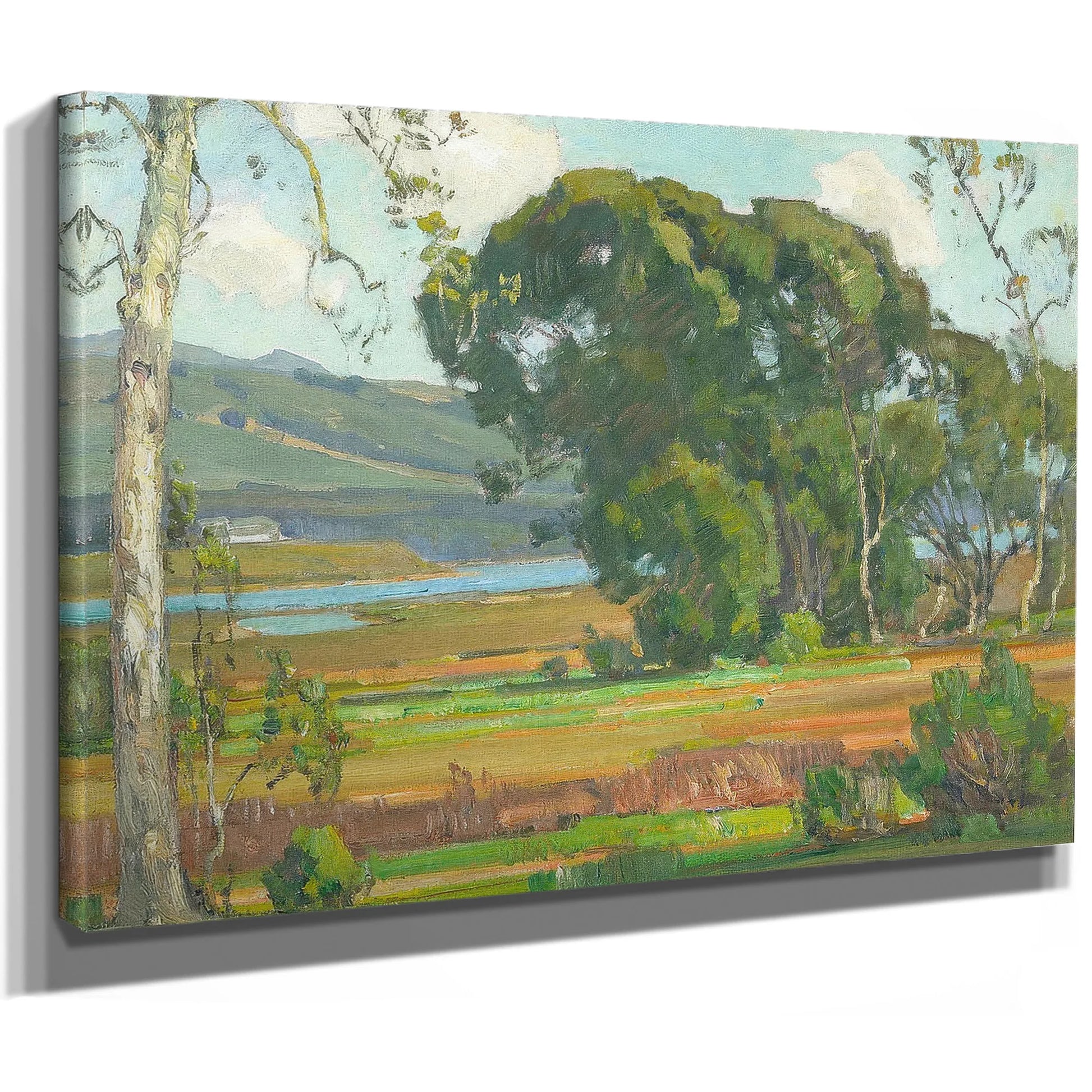A California Inlet By William Wendt Fine Art Print