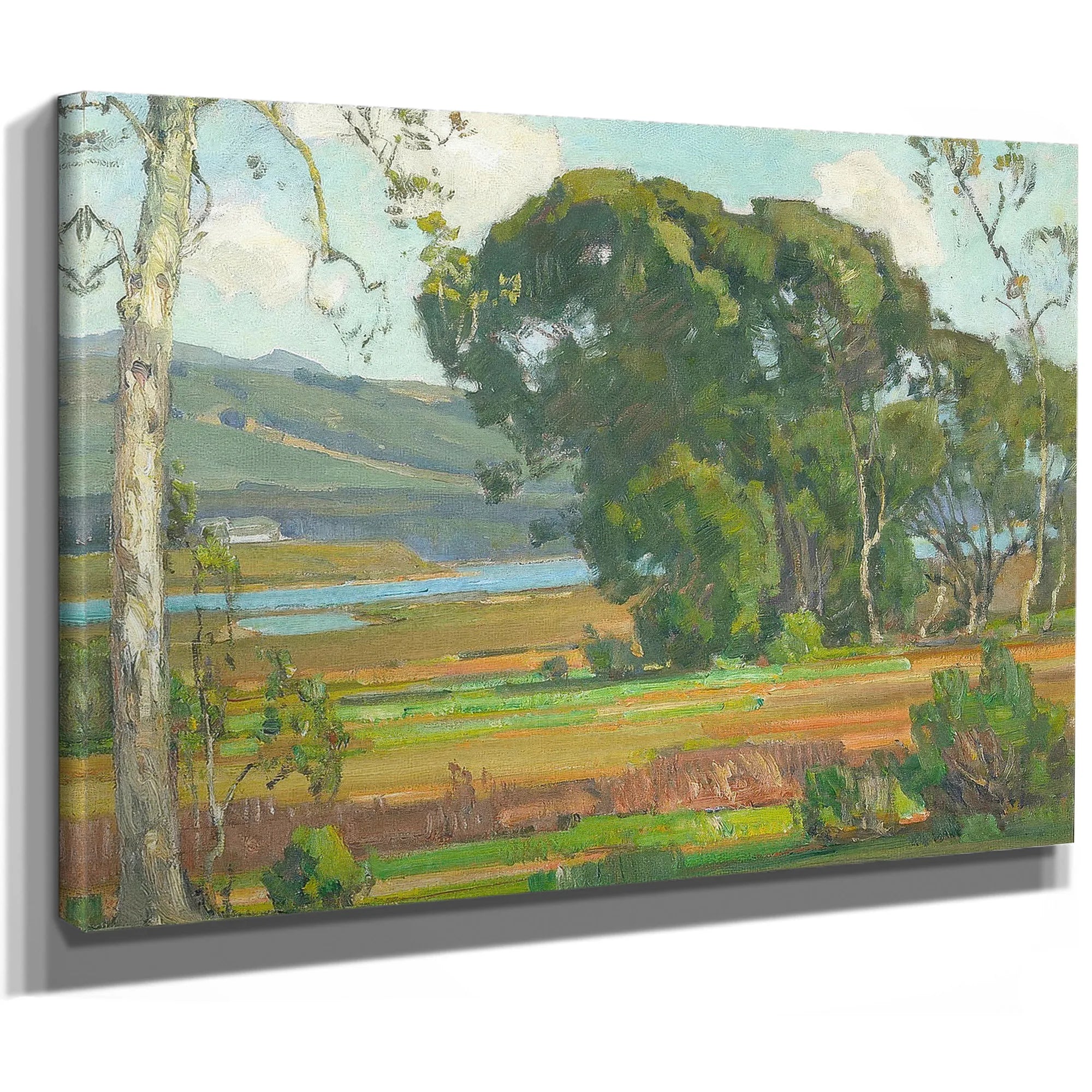 A California Inlet By William Wendt Fine Art Print