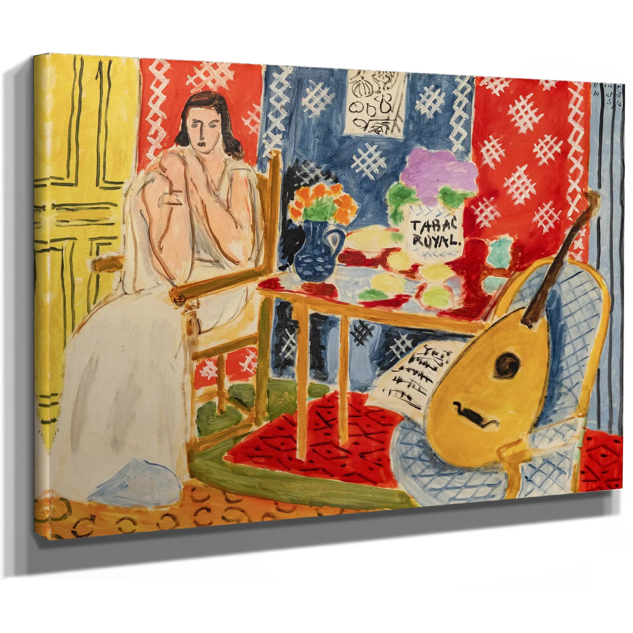 The Lute by Henri Matisse