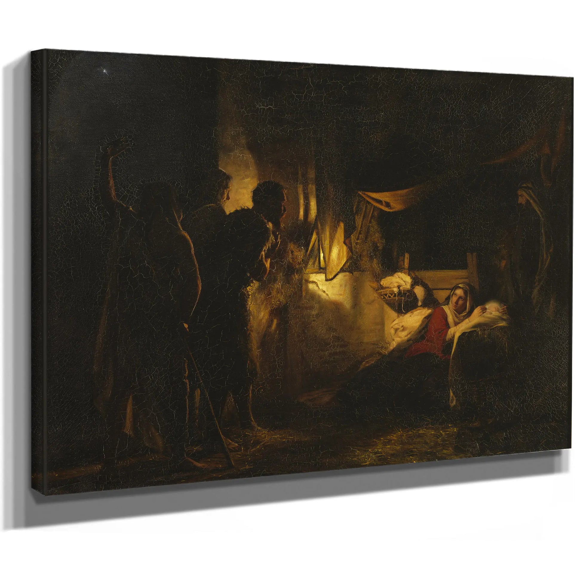 Adoration Of The Shepherds 65 by Carl Bloch