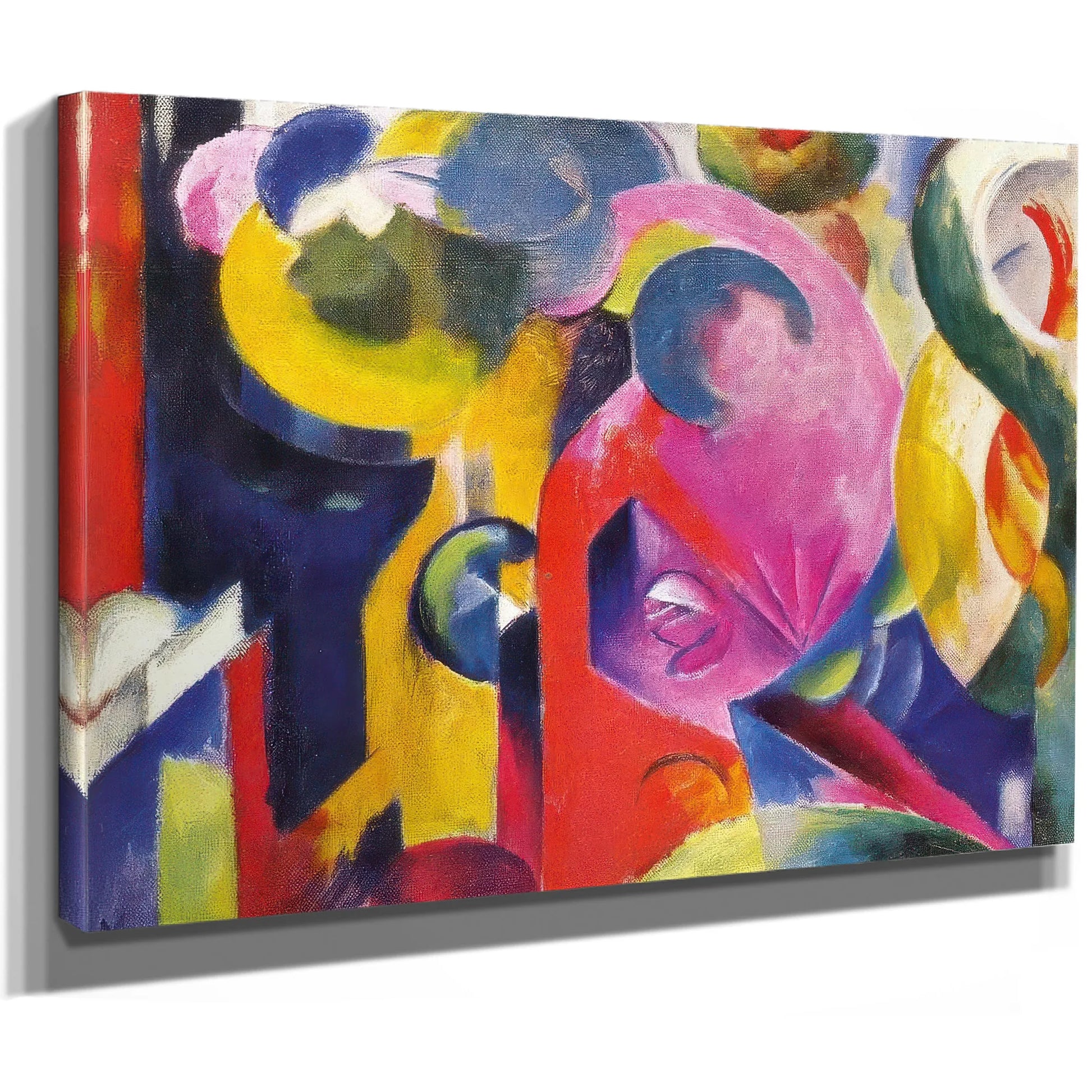 Small Composition Iii By Franz Marc Fine Art Print
