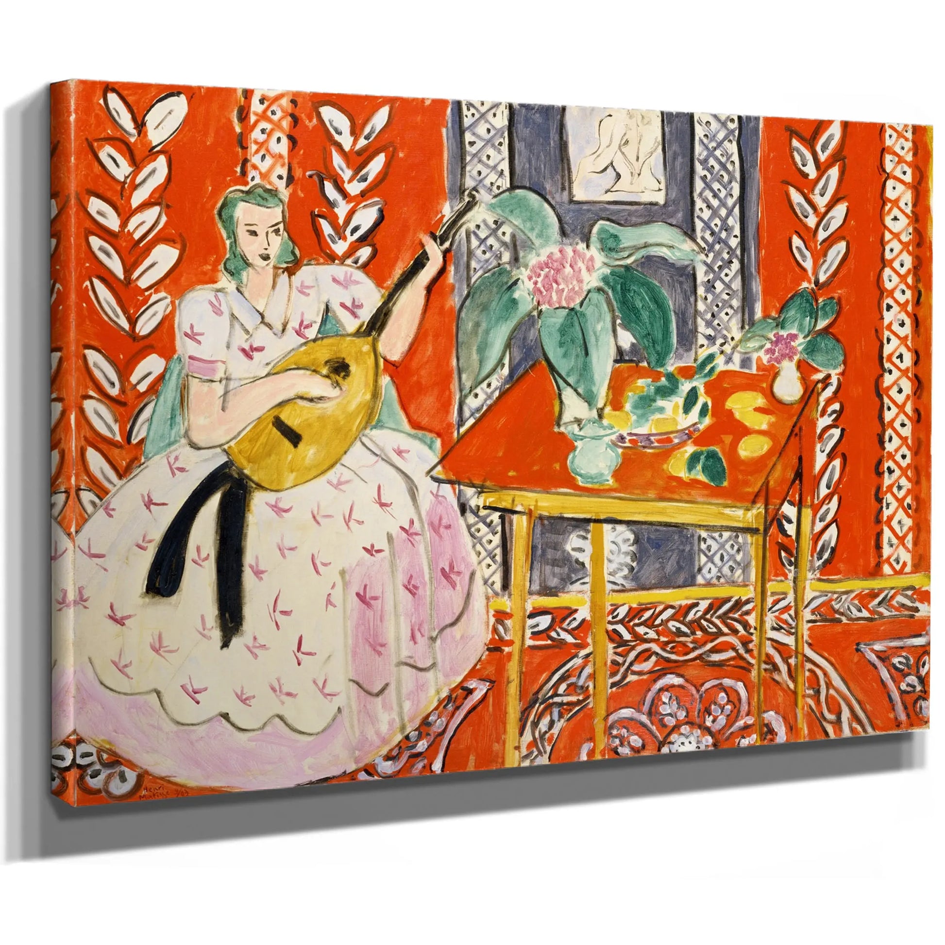 The Lute 1 by Henri Matisse