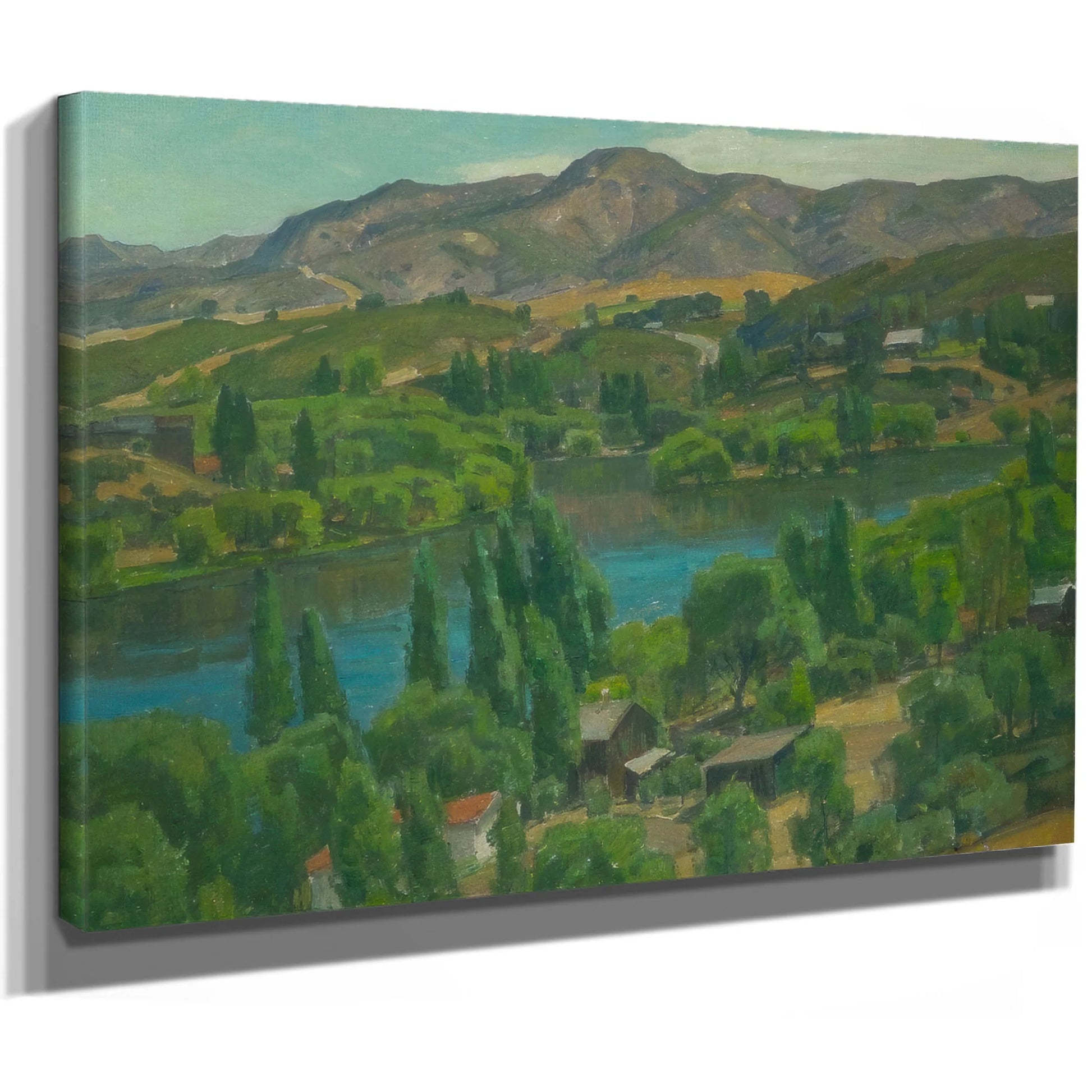 The Lake 1940 By William Wendt Fine Art Print