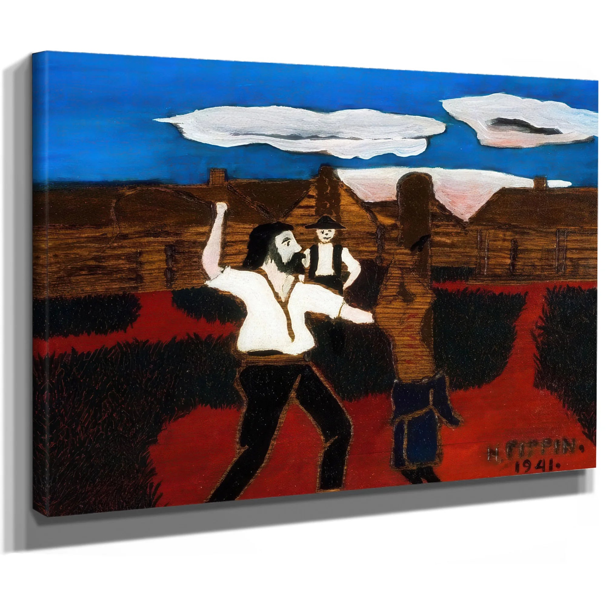 The Whipping By Horace Pippin Fine Art Print