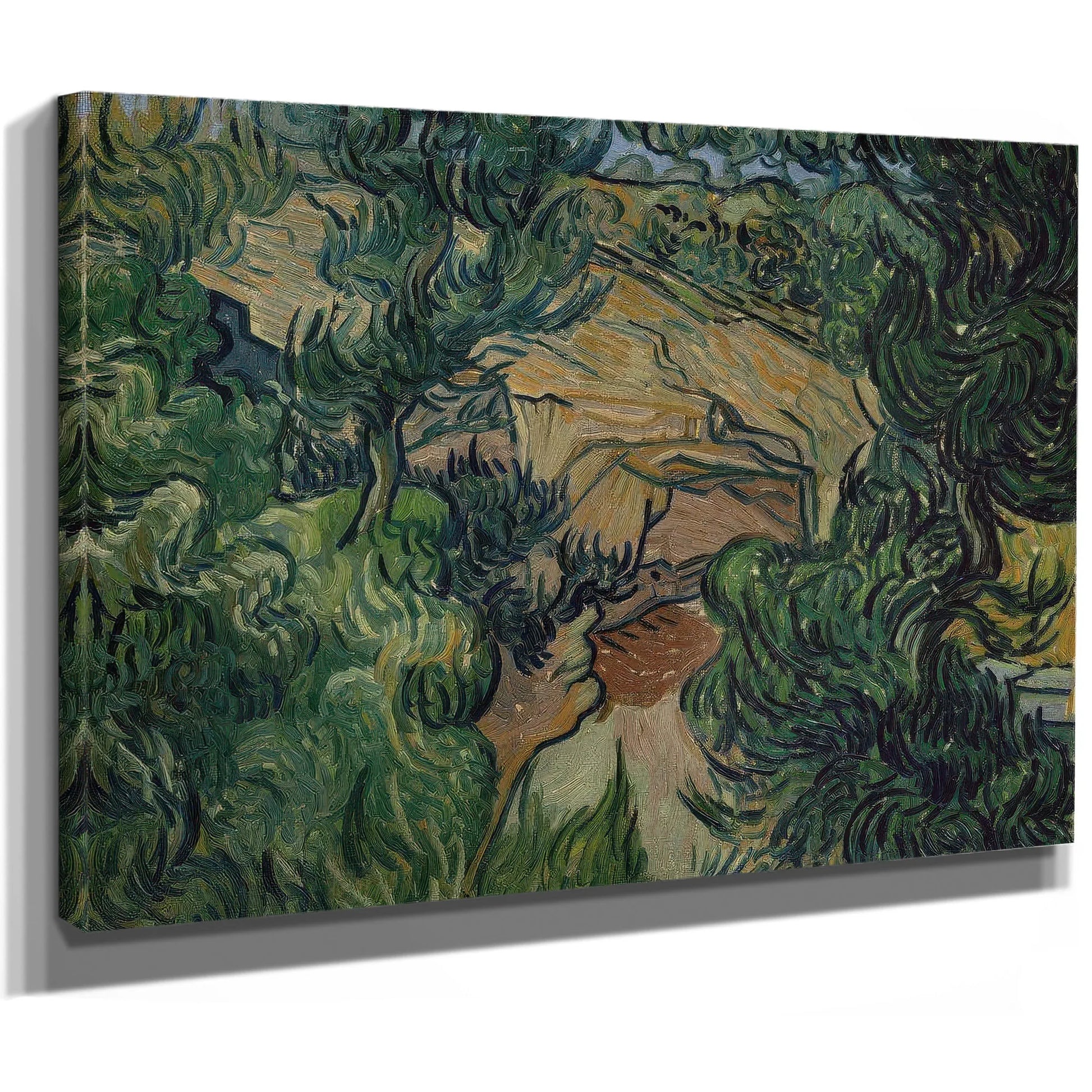 Entrance To A Quarry By Vincent Van Gogh Fine Art Print